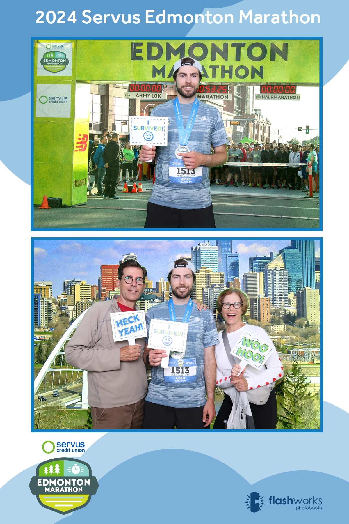 Servus Edmonton Marathon | View more photos from the event at gallery.flashworksphotobooth.com/u/FlashworksPhotoboothInc/Servus-Edmonton-Marathon-0