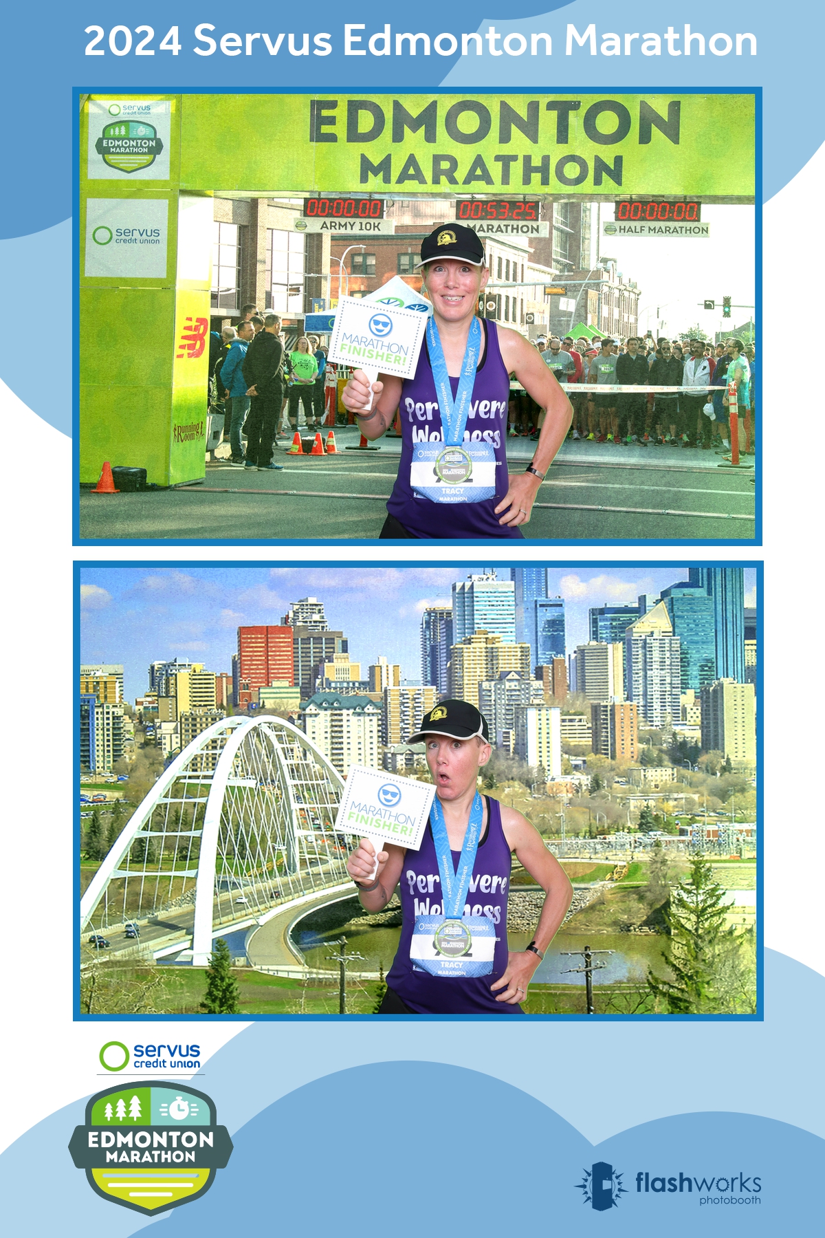 Servus Edmonton Marathon | View more photos from the event at gallery.flashworksphotobooth.com/u/FlashworksPhotoboothInc/Servus-Edmonton-Marathon-0