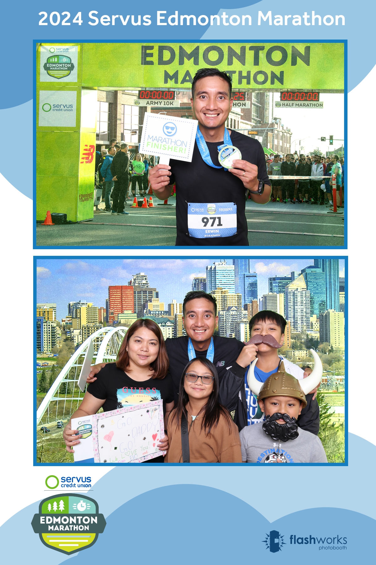 Servus Edmonton Marathon | View more photos from the event at gallery.flashworksphotobooth.com/u/FlashworksPhotoboothInc/Servus-Edmonton-Marathon-0