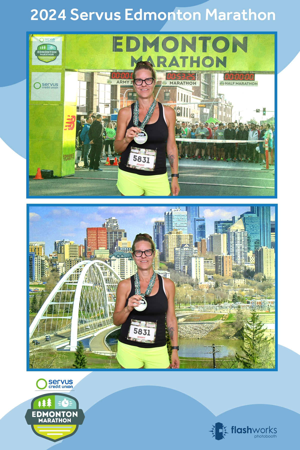 Servus Edmonton Marathon | View more photos from the event at gallery.flashworksphotobooth.com/u/FlashworksPhotoboothInc/Servus-Edmonton-Marathon-0