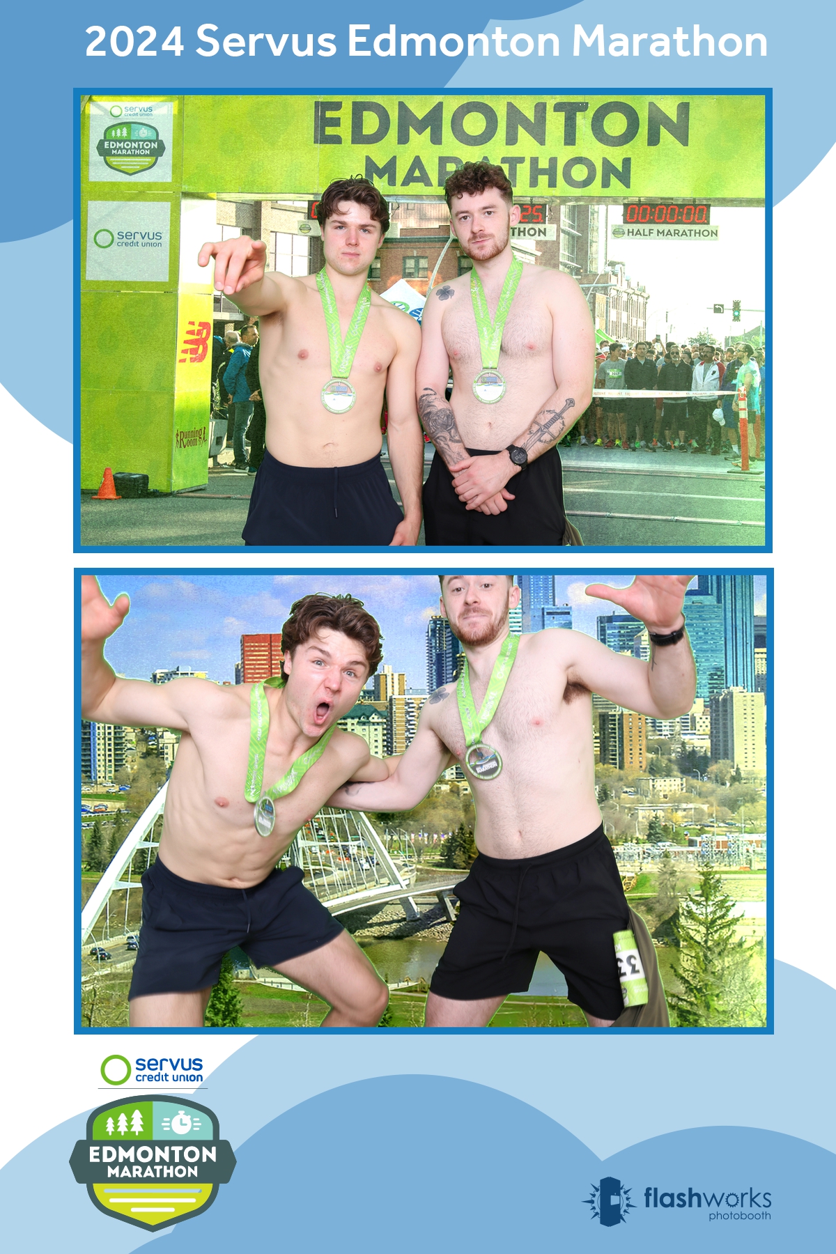 Servus Edmonton Marathon | View more photos from the event at gallery.flashworksphotobooth.com/u/FlashworksPhotoboothInc/Servus-Edmonton-Marathon-0