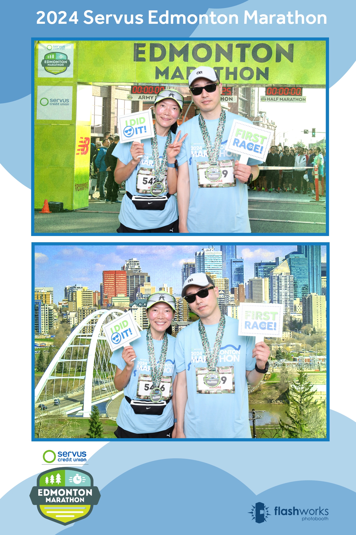 Servus Edmonton Marathon | View more photos from the event at gallery.flashworksphotobooth.com/u/FlashworksPhotoboothInc/Servus-Edmonton-Marathon-0