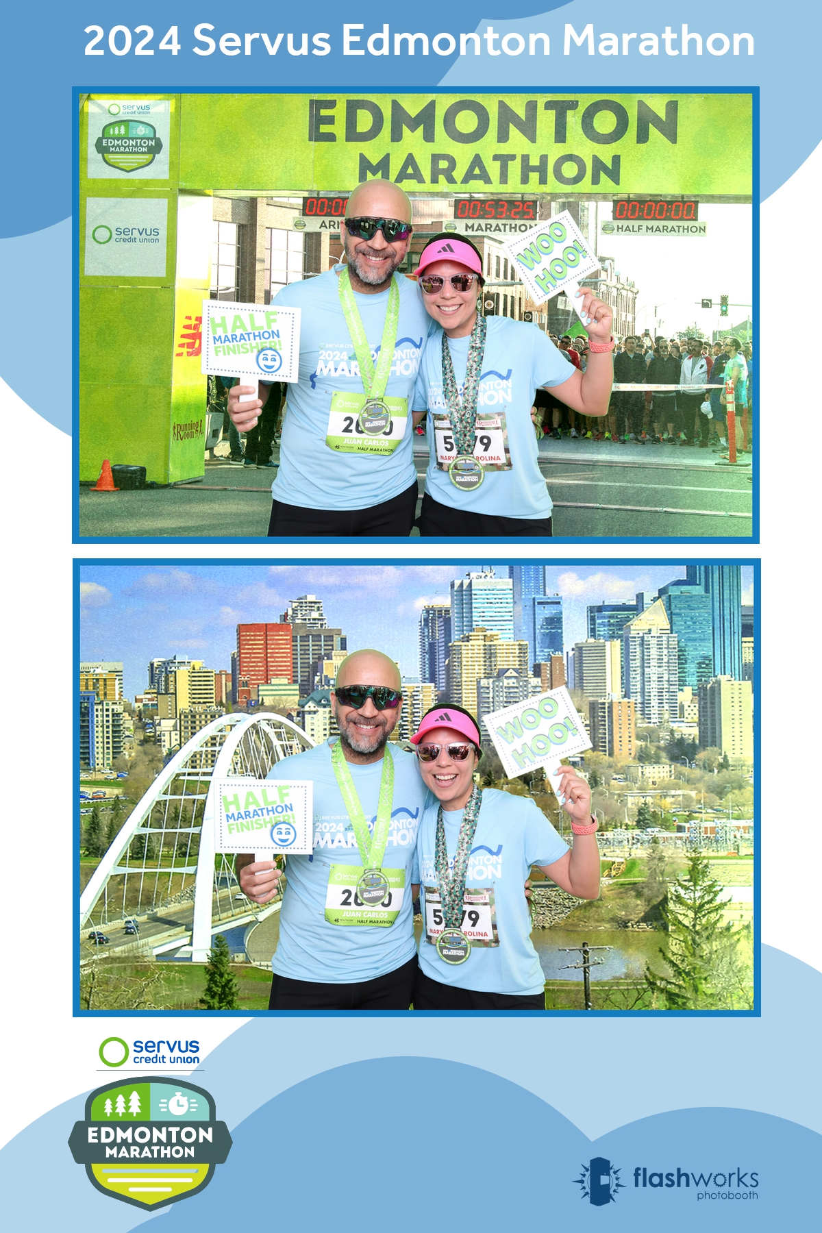 Servus Edmonton Marathon | View more photos from the event at gallery.flashworksphotobooth.com/u/FlashworksPhotoboothInc/Servus-Edmonton-Marathon-0