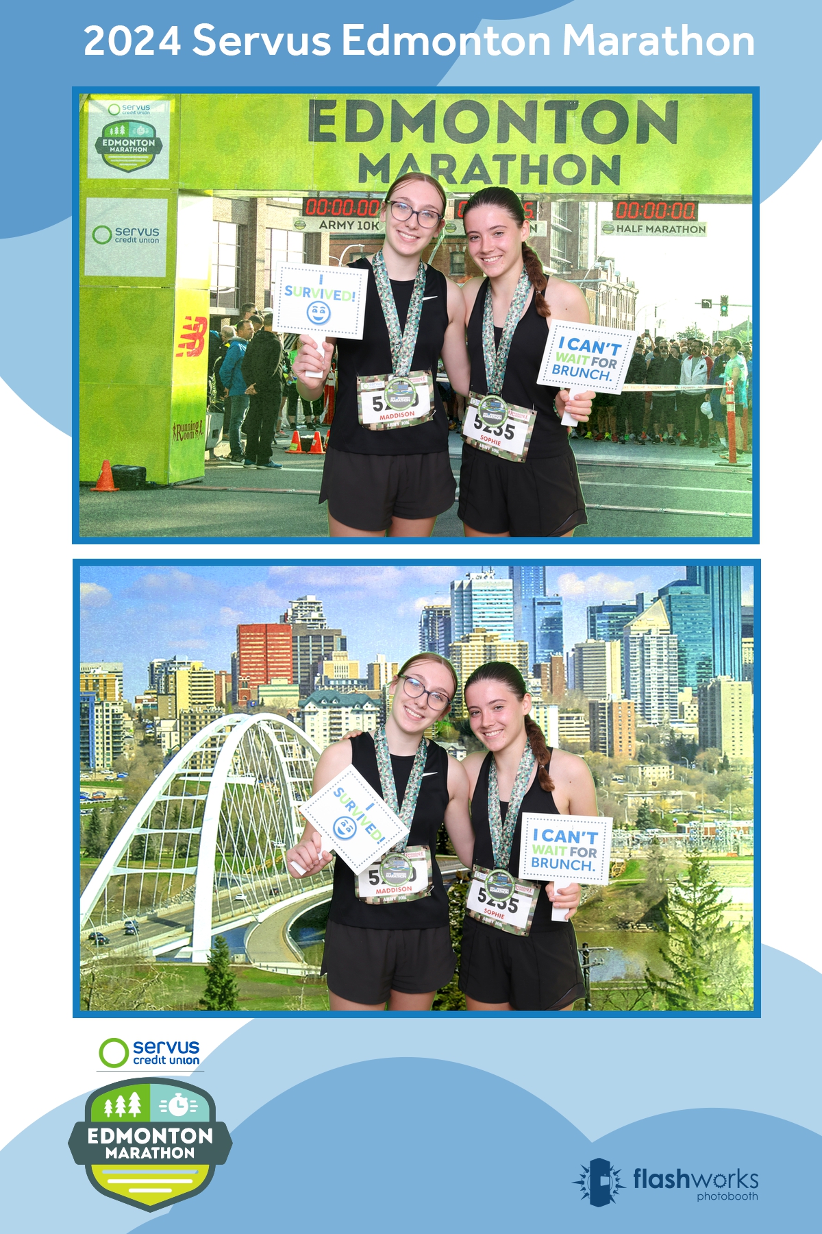 Servus Edmonton Marathon | View more photos from the event at gallery.flashworksphotobooth.com/u/FlashworksPhotoboothInc/Servus-Edmonton-Marathon-0
