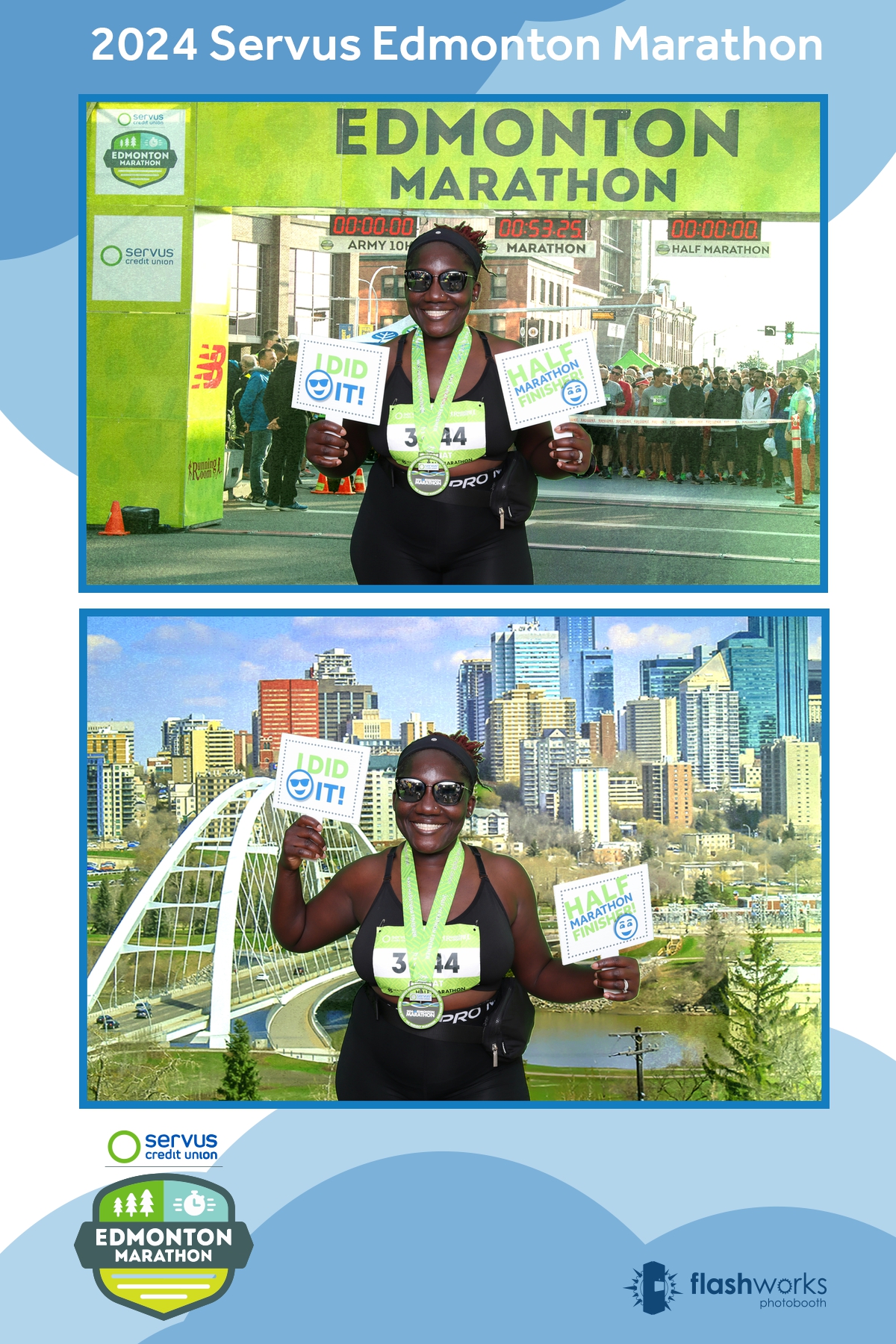 Servus Edmonton Marathon | View more photos from the event at gallery.flashworksphotobooth.com/u/FlashworksPhotoboothInc/Servus-Edmonton-Marathon-0