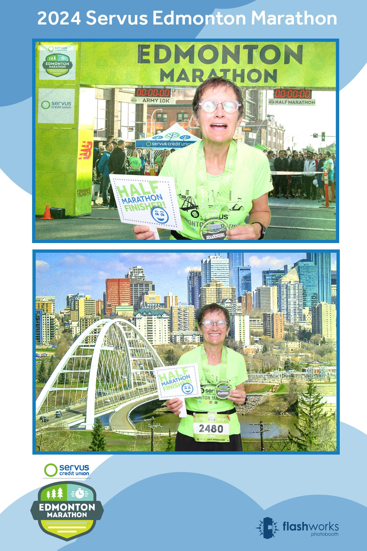 Servus Edmonton Marathon | View more photos from the event at gallery.flashworksphotobooth.com/u/FlashworksPhotoboothInc/Servus-Edmonton-Marathon-0