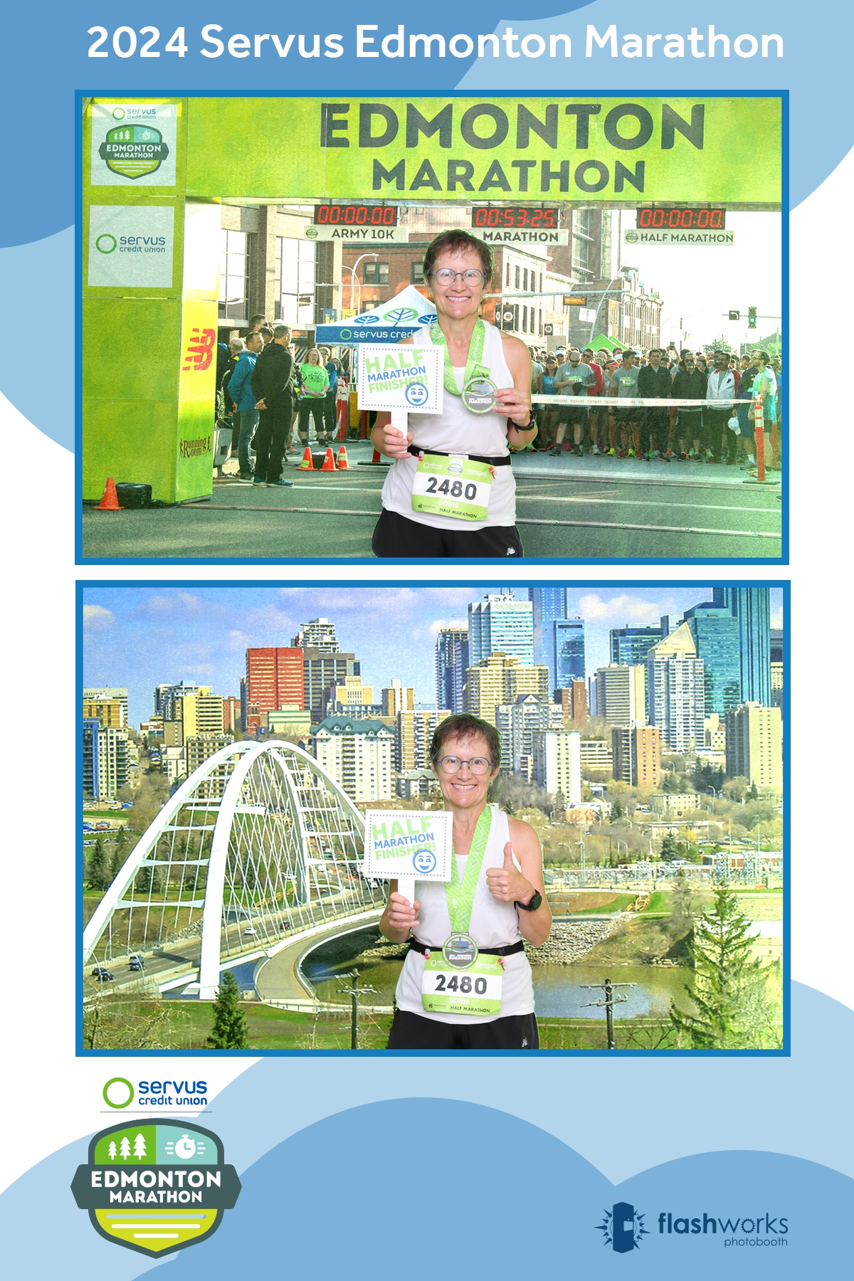 Servus Edmonton Marathon | View more photos from the event at gallery.flashworksphotobooth.com/u/FlashworksPhotoboothInc/Servus-Edmonton-Marathon-0