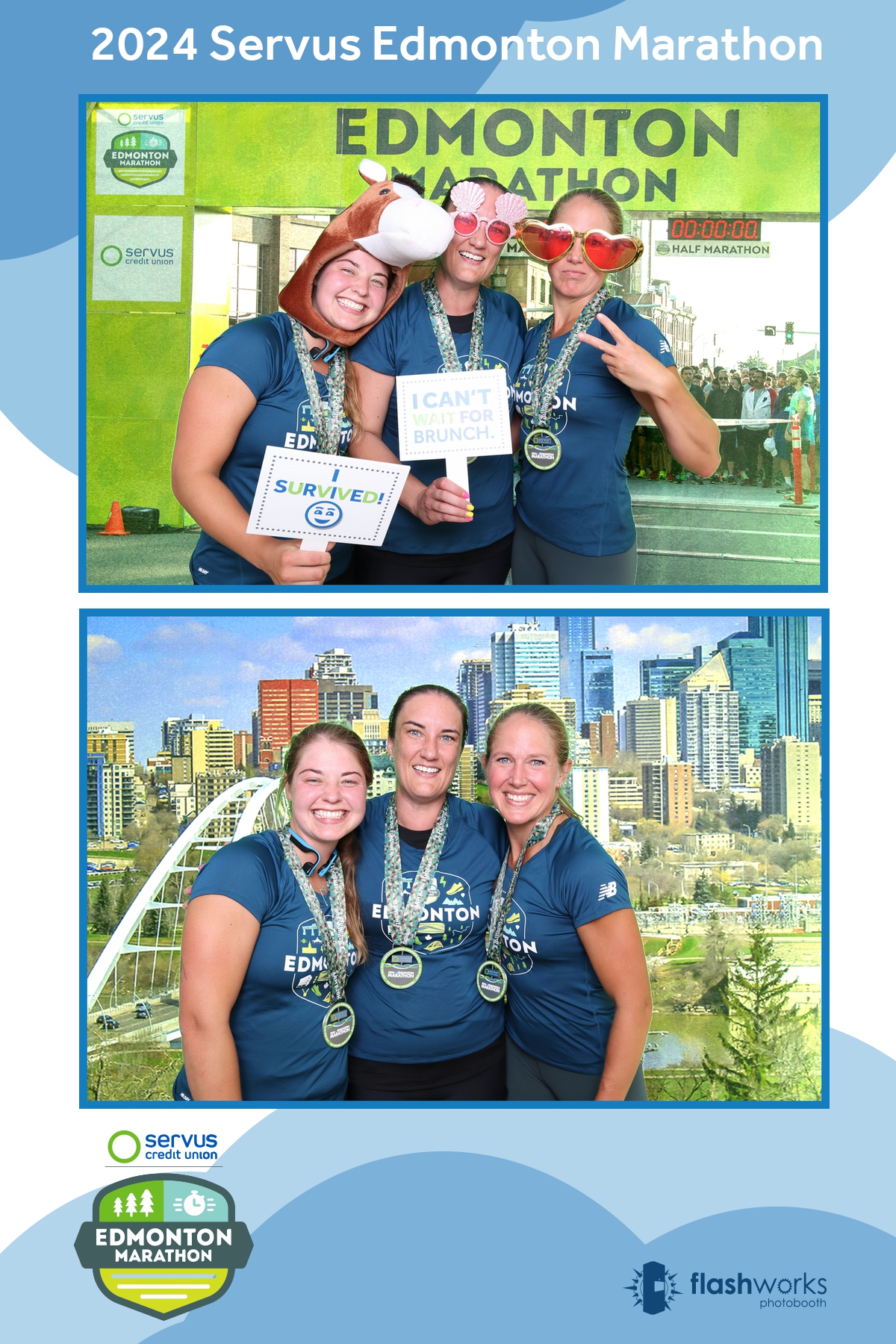Servus Edmonton Marathon | View more photos from the event at gallery.flashworksphotobooth.com/u/FlashworksPhotoboothInc/Servus-Edmonton-Marathon-0