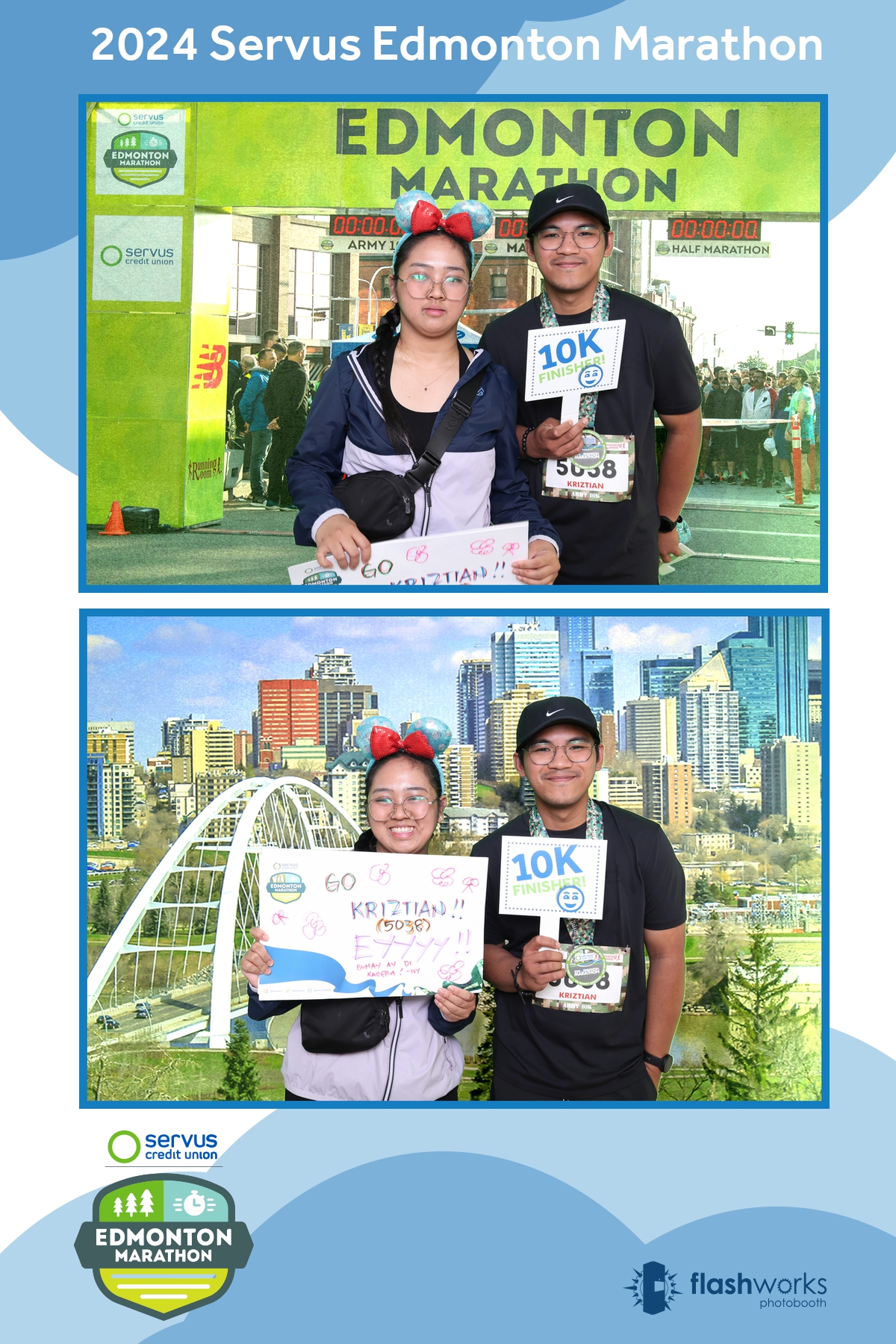 Servus Edmonton Marathon | View more photos from the event at gallery.flashworksphotobooth.com/u/FlashworksPhotoboothInc/Servus-Edmonton-Marathon-0