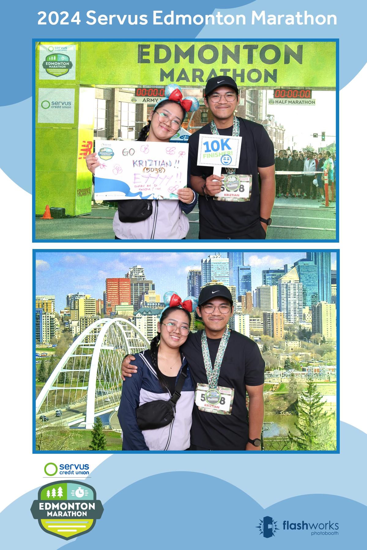 Servus Edmonton Marathon | View more photos from the event at gallery.flashworksphotobooth.com/u/FlashworksPhotoboothInc/Servus-Edmonton-Marathon-0