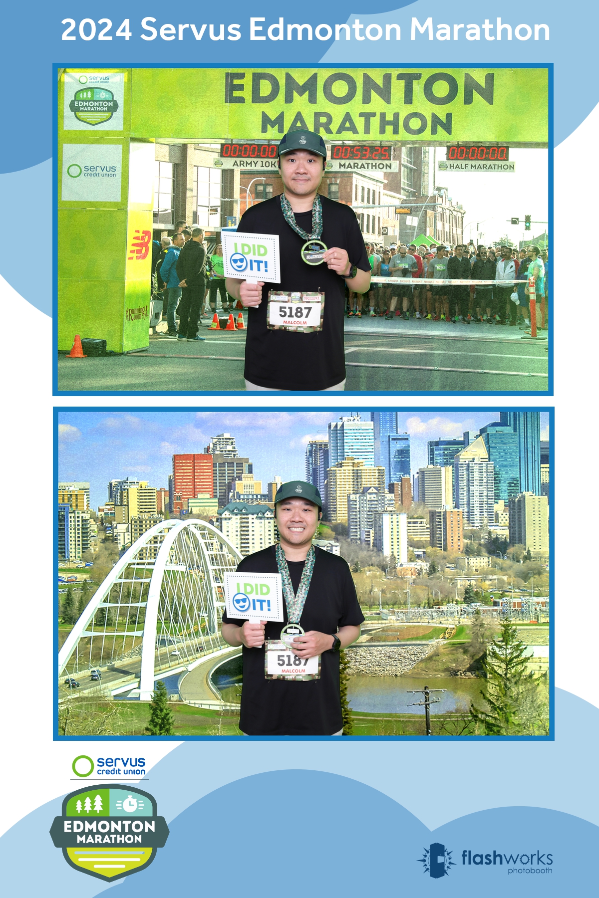 Servus Edmonton Marathon | View more photos from the event at gallery.flashworksphotobooth.com/u/FlashworksPhotoboothInc/Servus-Edmonton-Marathon-0