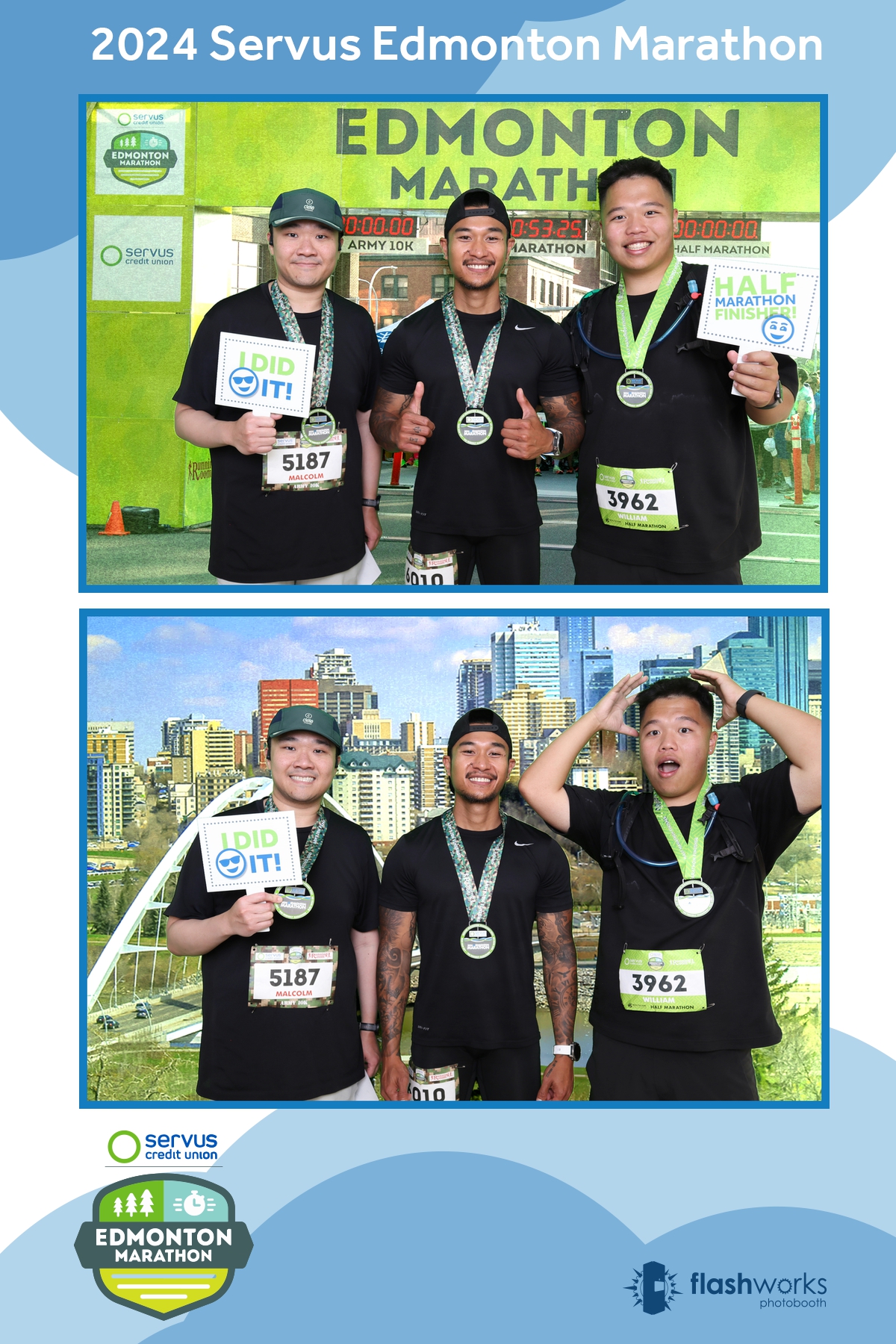 Servus Edmonton Marathon | View more photos from the event at gallery.flashworksphotobooth.com/u/FlashworksPhotoboothInc/Servus-Edmonton-Marathon-0