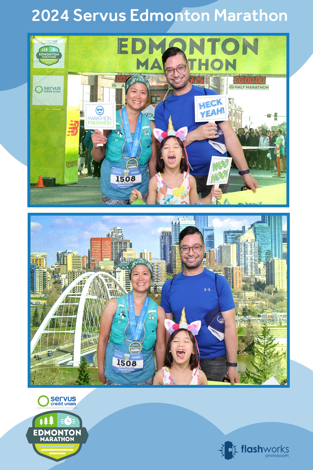 Servus Edmonton Marathon | View more photos from the event at gallery.flashworksphotobooth.com/u/FlashworksPhotoboothInc/Servus-Edmonton-Marathon-0