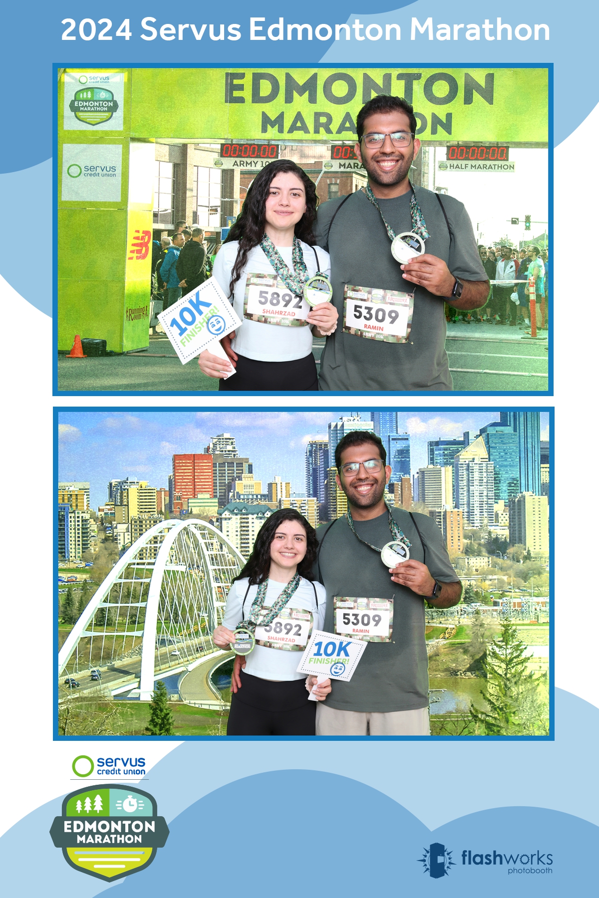 Servus Edmonton Marathon | View more photos from the event at gallery.flashworksphotobooth.com/u/FlashworksPhotoboothInc/Servus-Edmonton-Marathon-0