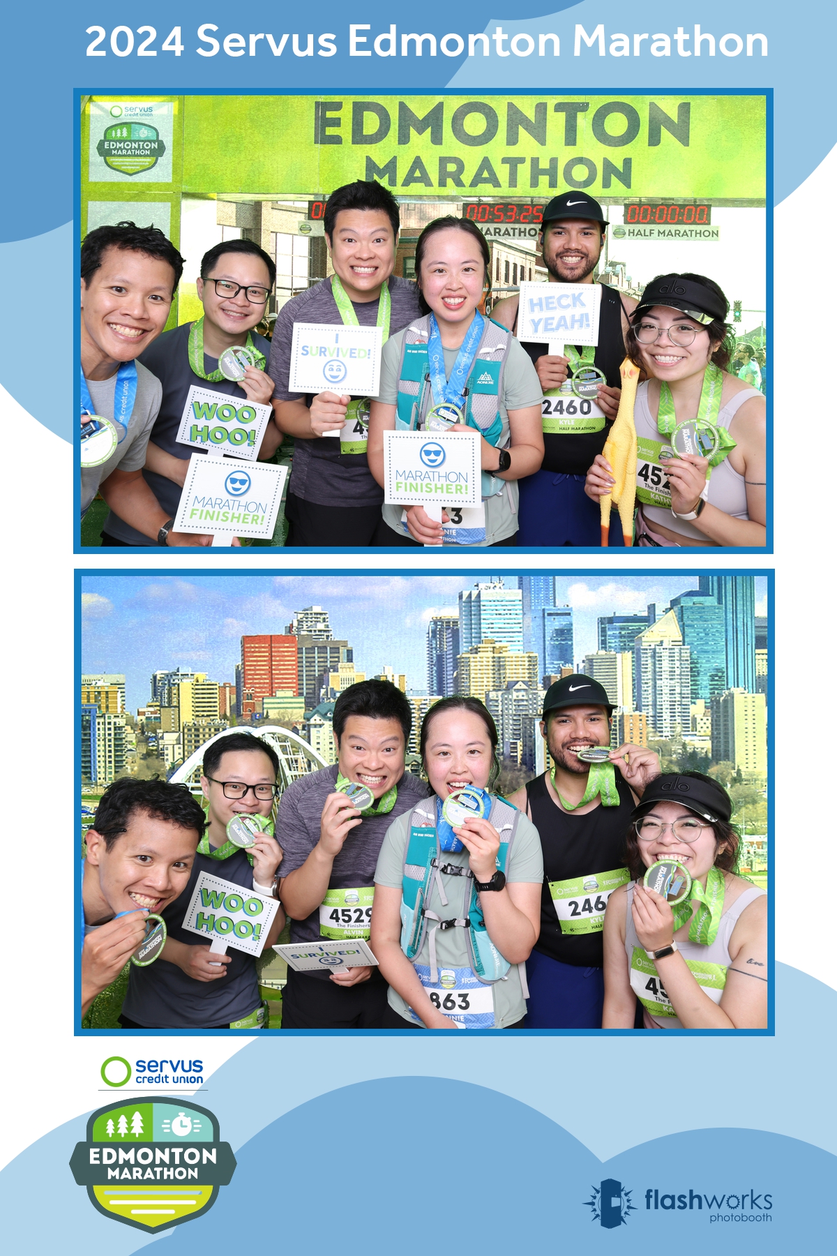 Servus Edmonton Marathon | View more photos from the event at gallery.flashworksphotobooth.com/u/FlashworksPhotoboothInc/Servus-Edmonton-Marathon-0