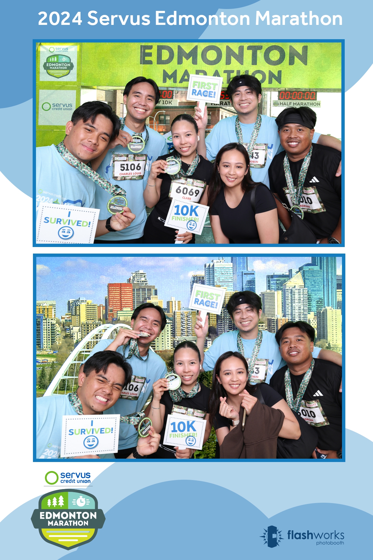 Servus Edmonton Marathon | View more photos from the event at gallery.flashworksphotobooth.com/u/FlashworksPhotoboothInc/Servus-Edmonton-Marathon-0