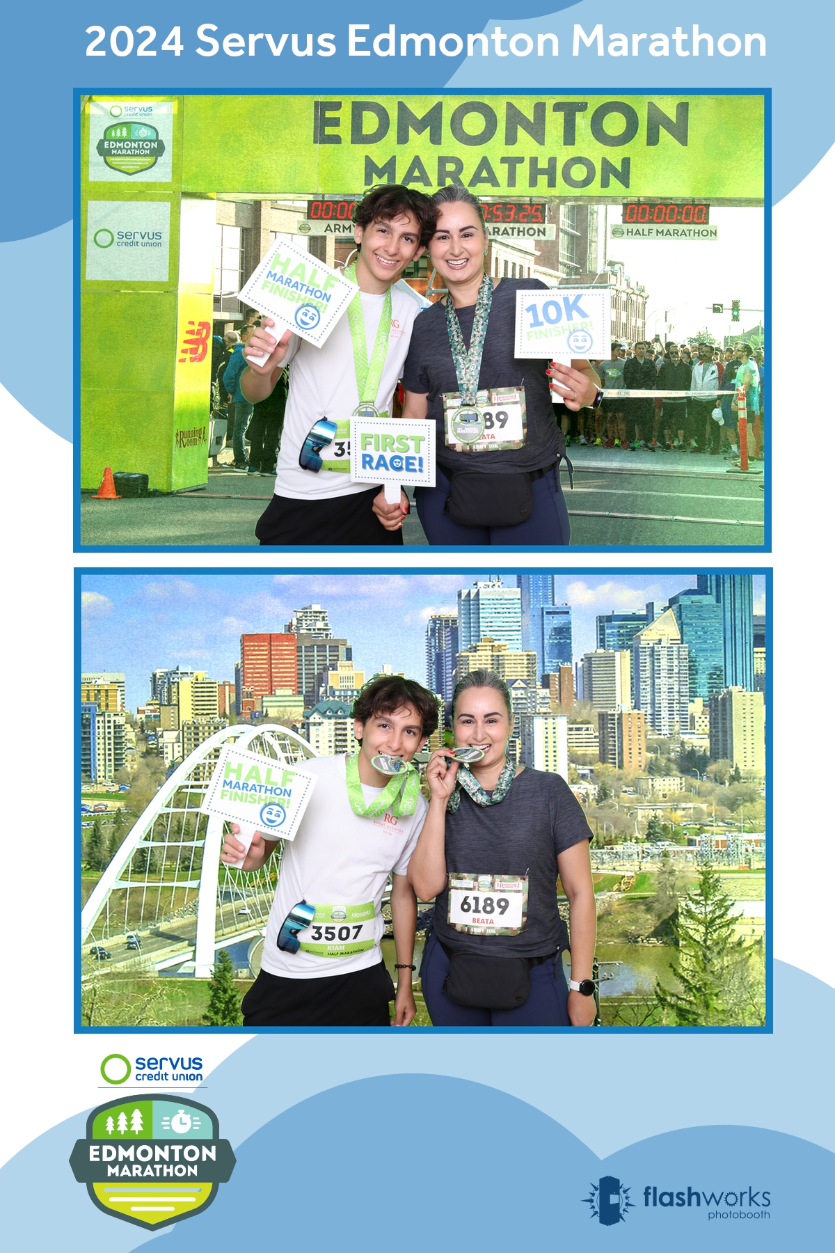 Servus Edmonton Marathon | View more photos from the event at gallery.flashworksphotobooth.com/u/FlashworksPhotoboothInc/Servus-Edmonton-Marathon-0