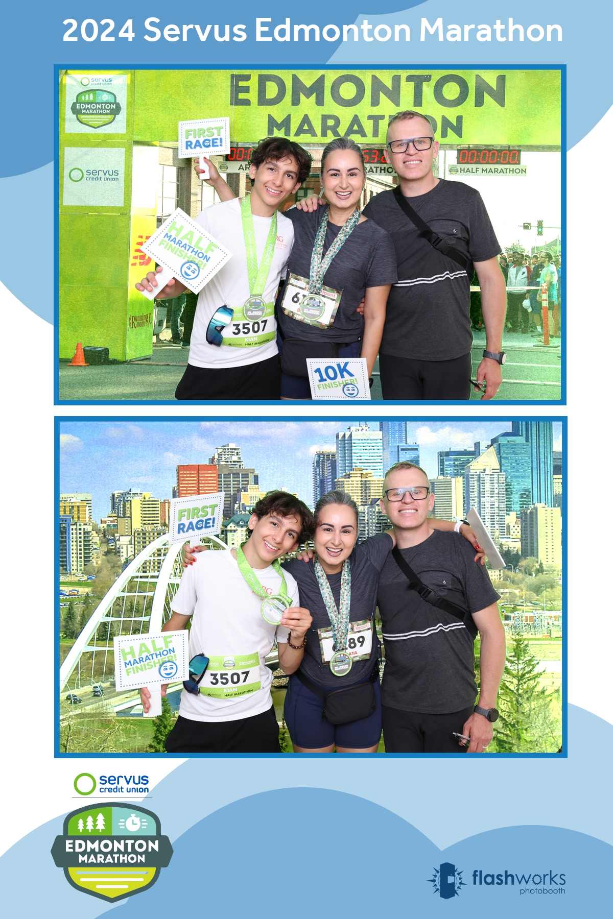 Servus Edmonton Marathon | View more photos from the event at gallery.flashworksphotobooth.com/u/FlashworksPhotoboothInc/Servus-Edmonton-Marathon-0