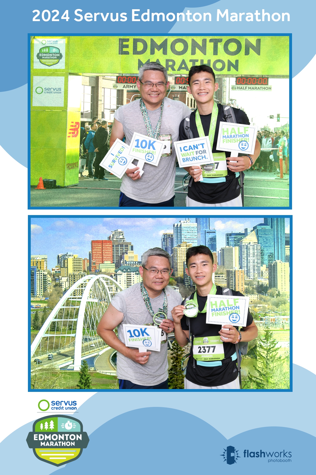 Servus Edmonton Marathon | View more photos from the event at gallery.flashworksphotobooth.com/u/FlashworksPhotoboothInc/Servus-Edmonton-Marathon-0
