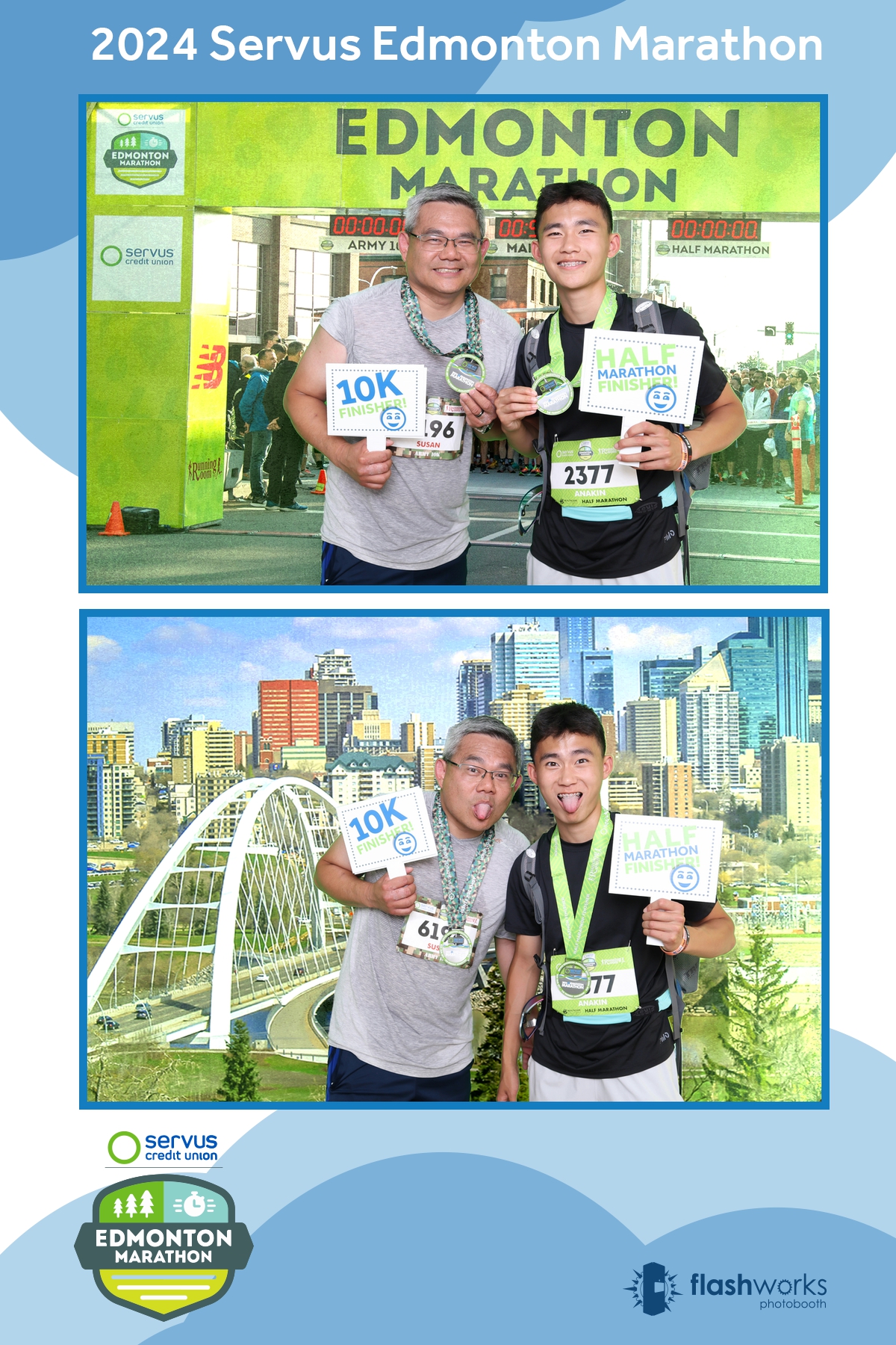 Servus Edmonton Marathon | View more photos from the event at gallery.flashworksphotobooth.com/u/FlashworksPhotoboothInc/Servus-Edmonton-Marathon-0