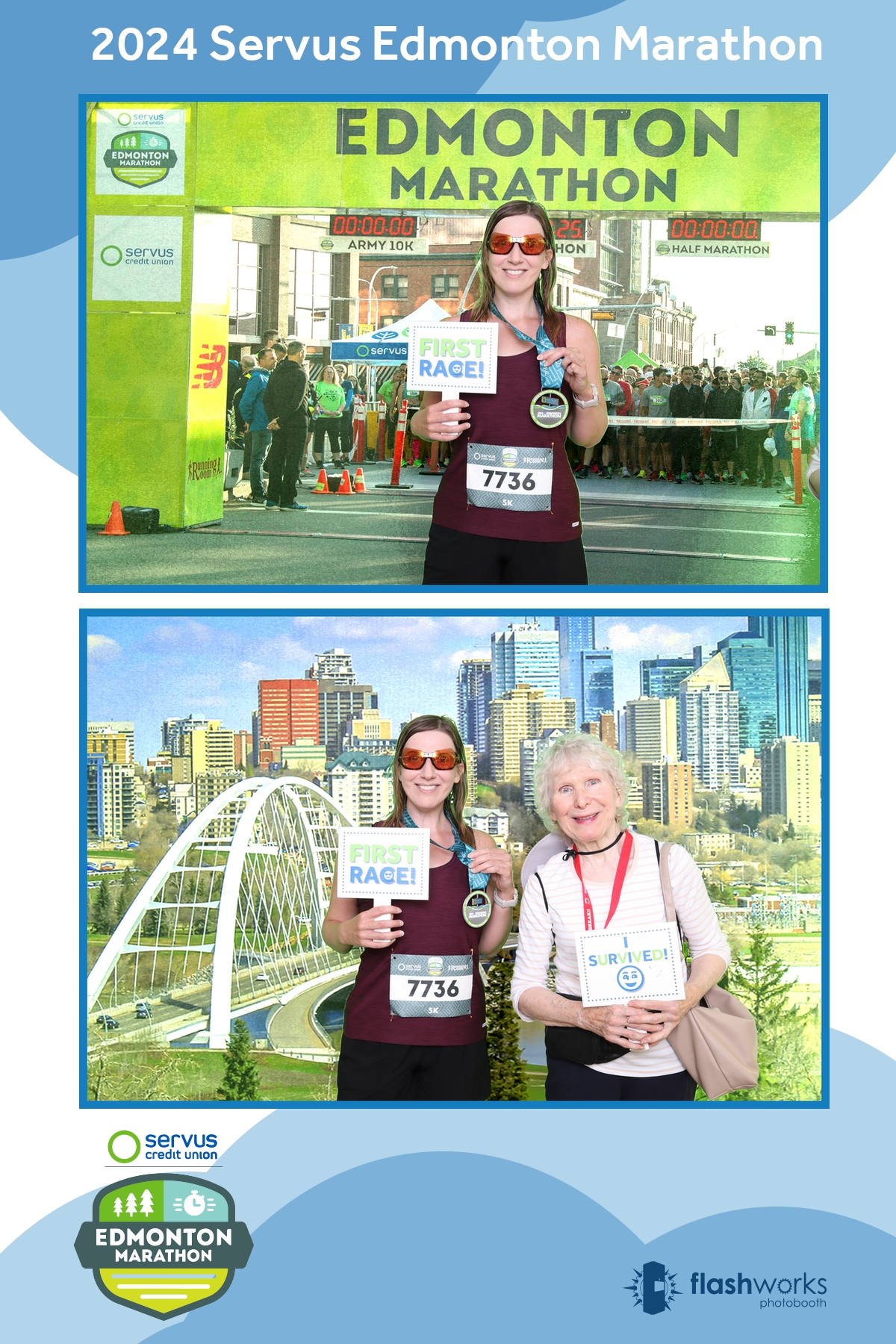 Servus Edmonton Marathon | View more photos from the event at gallery.flashworksphotobooth.com/u/FlashworksPhotoboothInc/Servus-Edmonton-Marathon-0