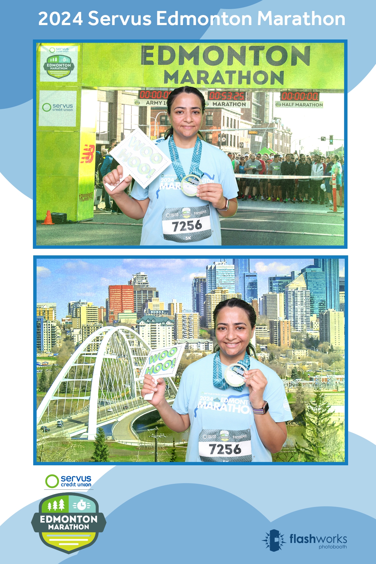 Servus Edmonton Marathon | View more photos from the event at gallery.flashworksphotobooth.com/u/FlashworksPhotoboothInc/Servus-Edmonton-Marathon-0