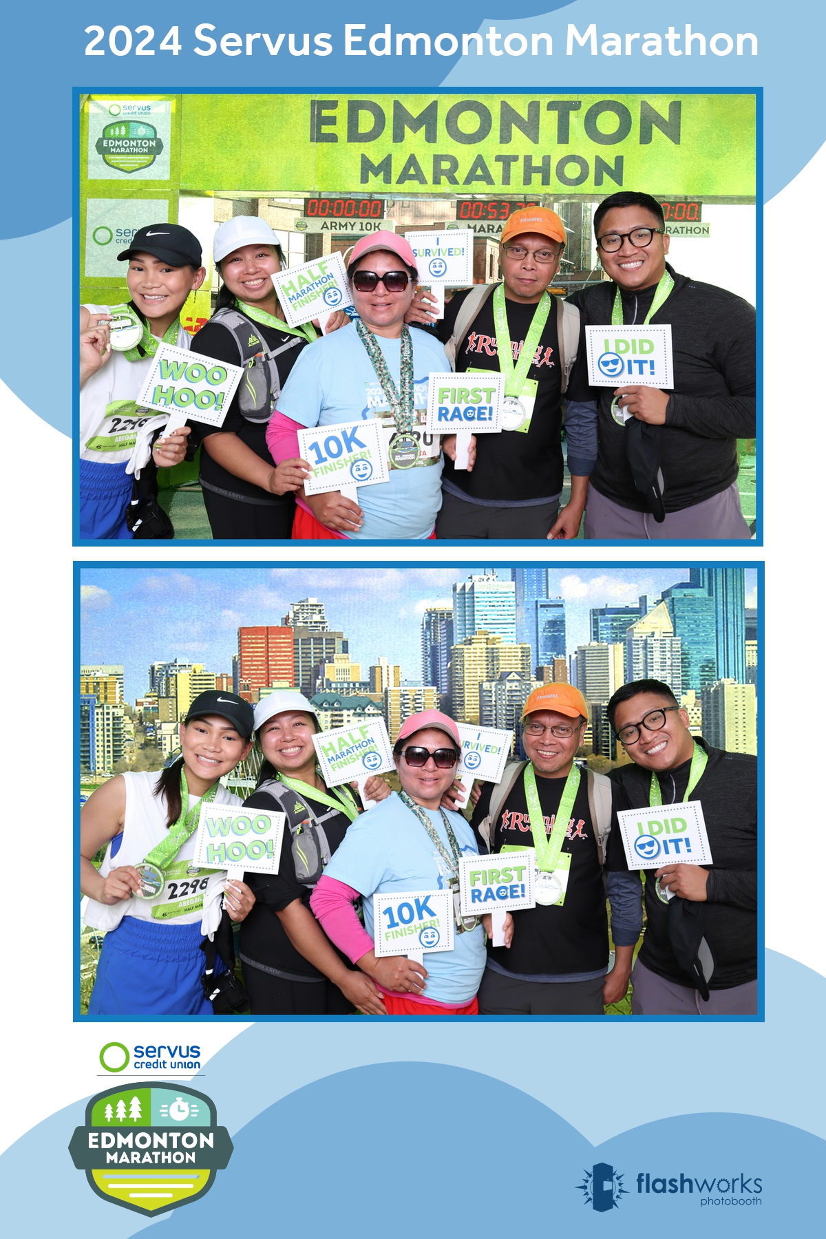 Servus Edmonton Marathon | View more photos from the event at gallery.flashworksphotobooth.com/u/FlashworksPhotoboothInc/Servus-Edmonton-Marathon-0