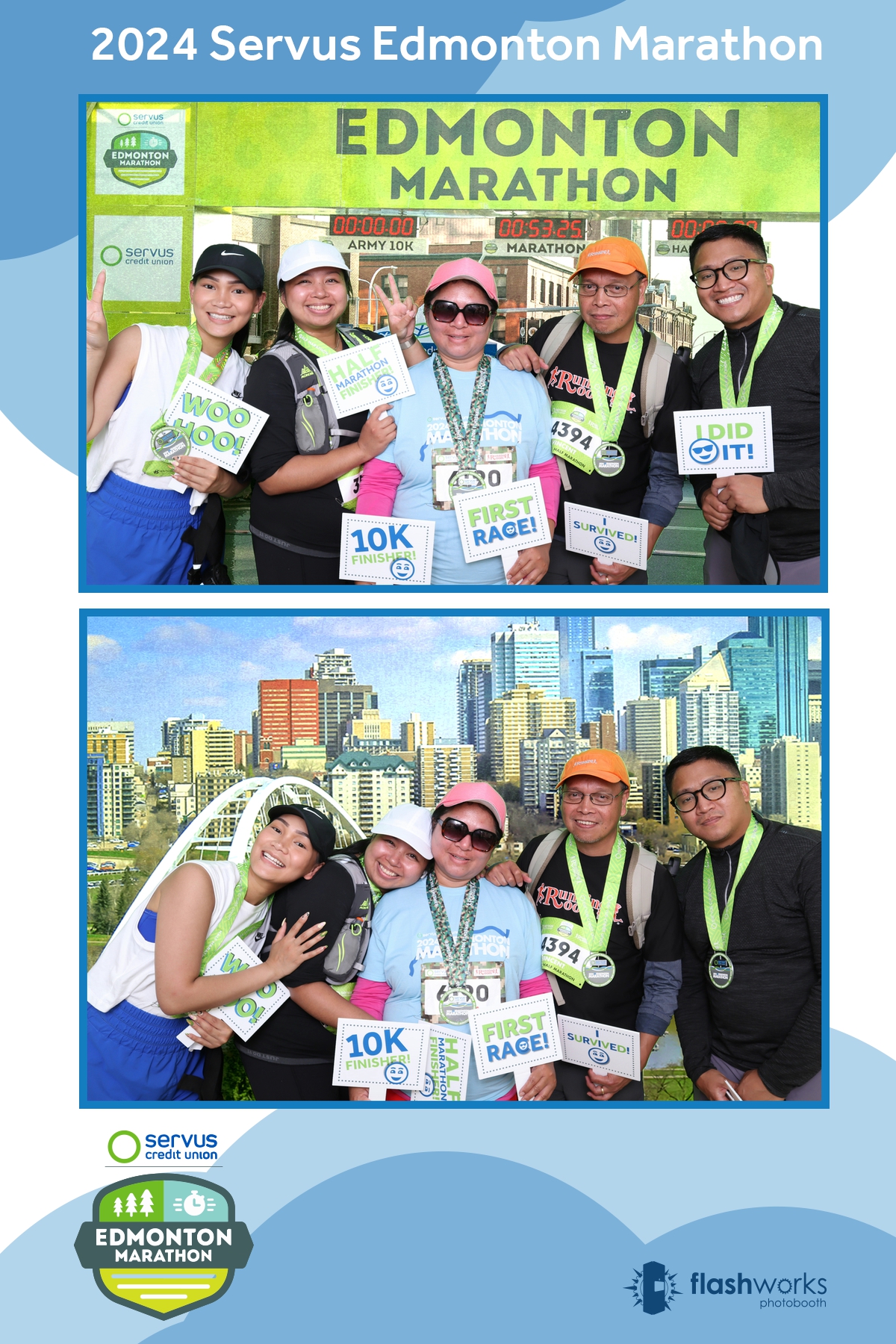 Servus Edmonton Marathon | View more photos from the event at gallery.flashworksphotobooth.com/u/FlashworksPhotoboothInc/Servus-Edmonton-Marathon-0