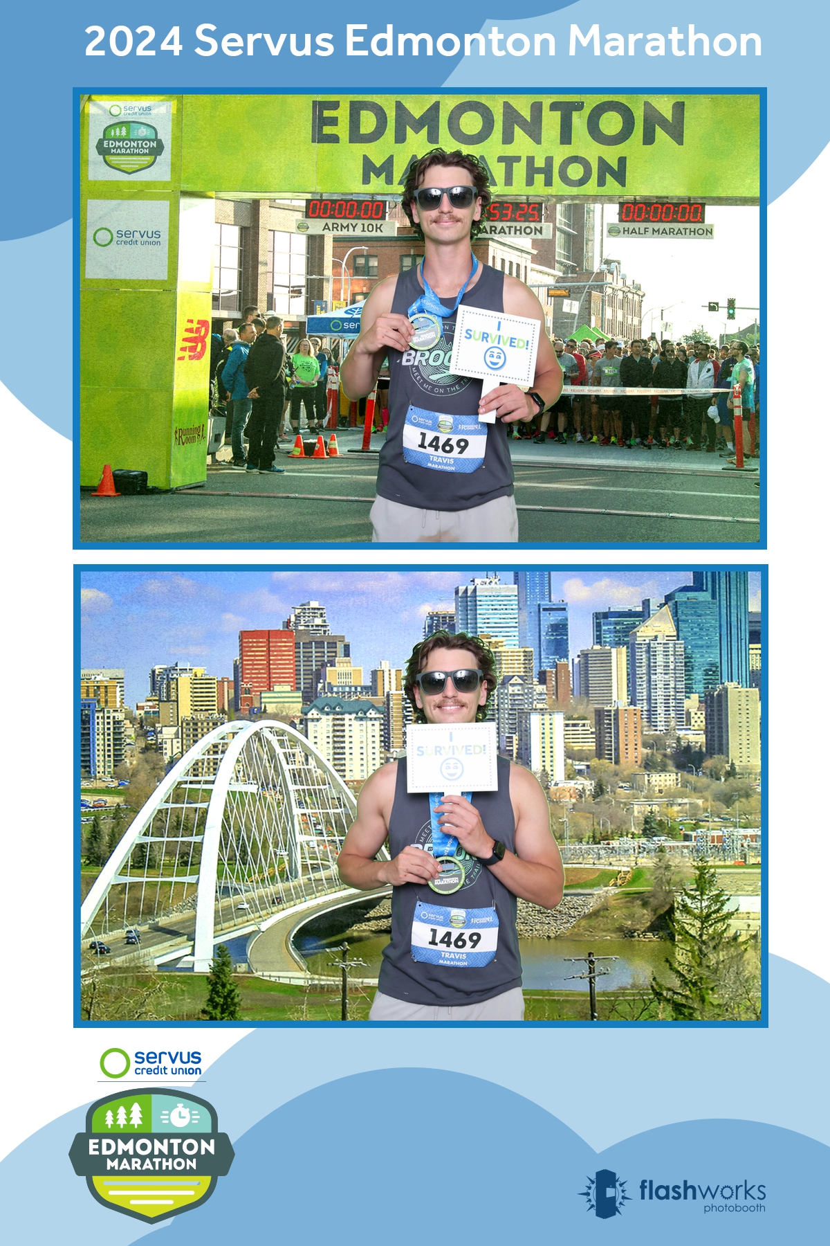 Servus Edmonton Marathon | View more photos from the event at gallery.flashworksphotobooth.com/u/FlashworksPhotoboothInc/Servus-Edmonton-Marathon-0