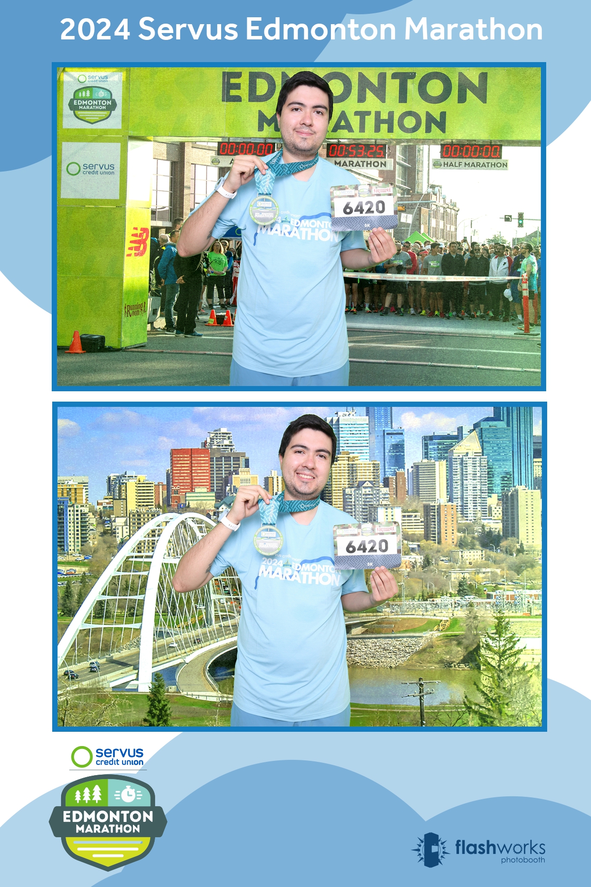 Servus Edmonton Marathon | View more photos from the event at gallery.flashworksphotobooth.com/u/FlashworksPhotoboothInc/Servus-Edmonton-Marathon-0