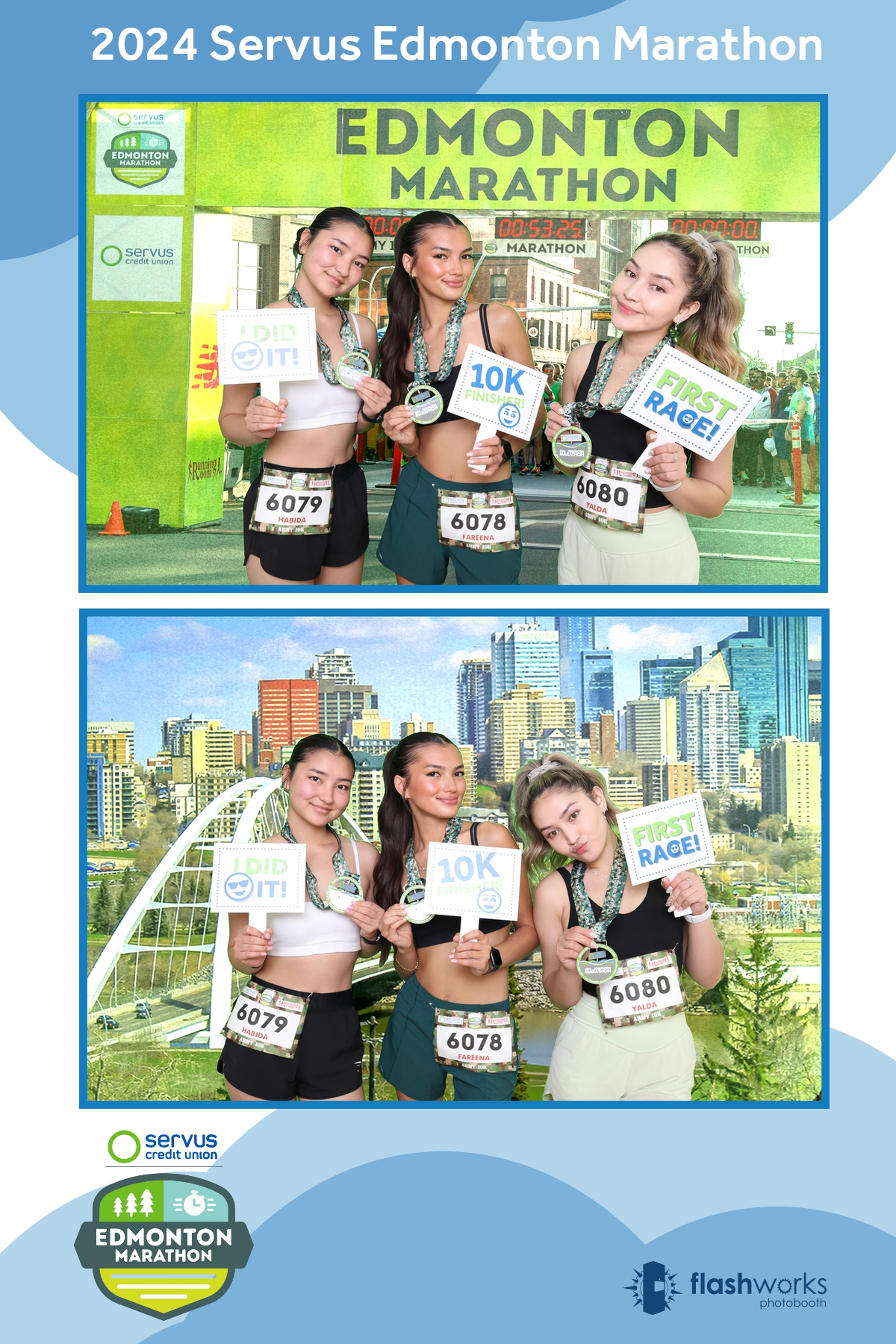 Servus Edmonton Marathon | View more photos from the event at gallery.flashworksphotobooth.com/u/FlashworksPhotoboothInc/Servus-Edmonton-Marathon-0