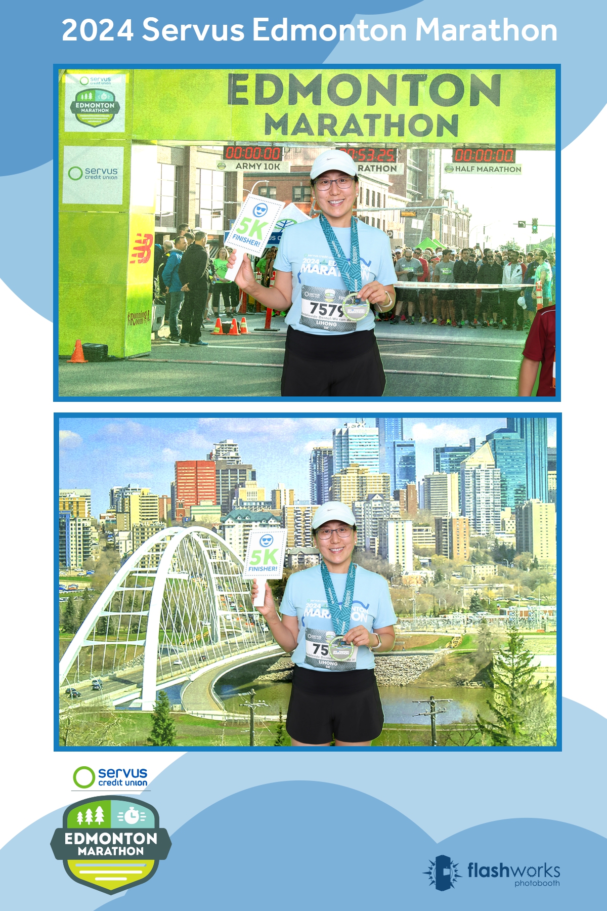 Servus Edmonton Marathon | View more photos from the event at gallery.flashworksphotobooth.com/u/FlashworksPhotoboothInc/Servus-Edmonton-Marathon-0