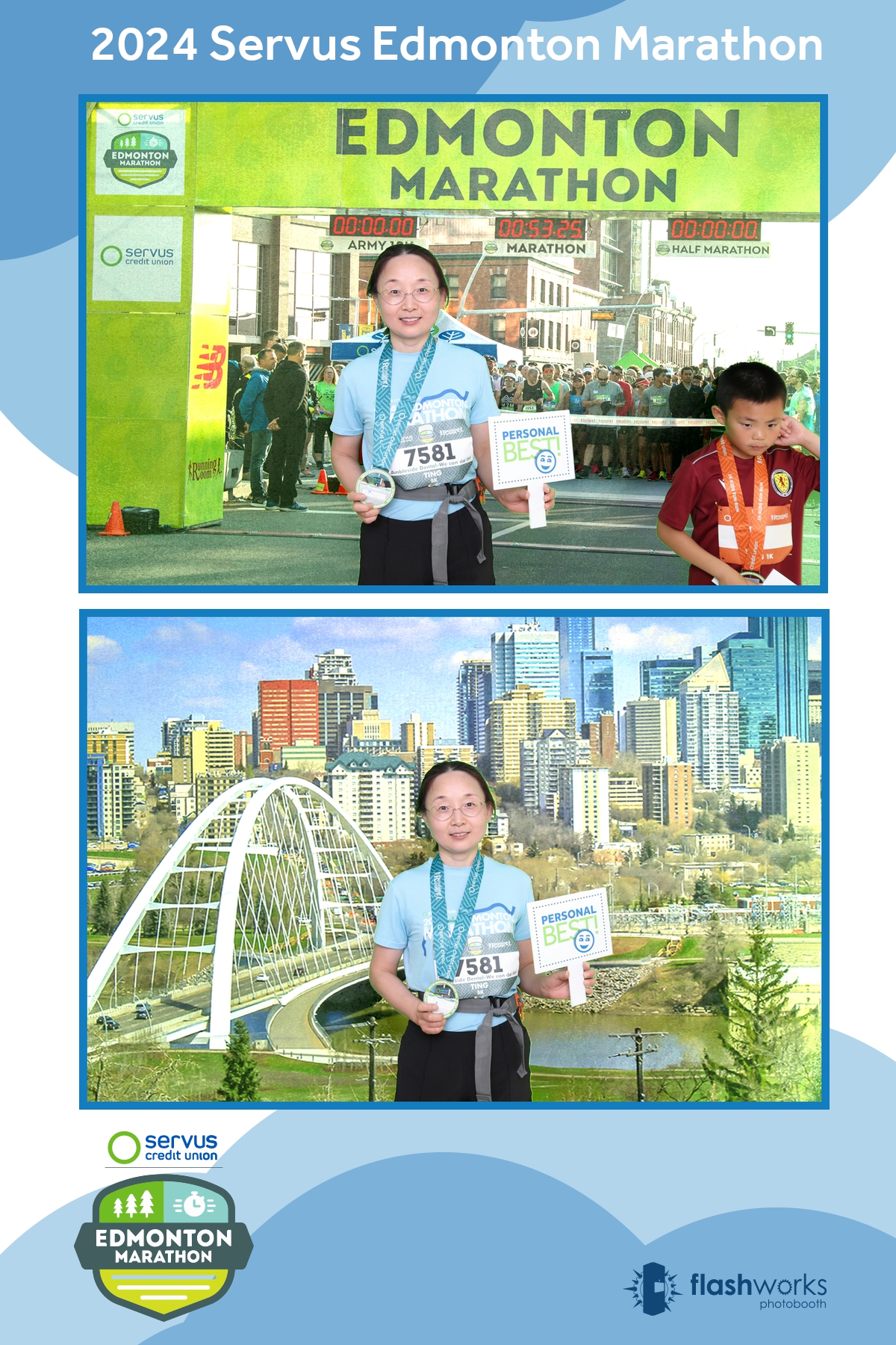 Servus Edmonton Marathon | View more photos from the event at gallery.flashworksphotobooth.com/u/FlashworksPhotoboothInc/Servus-Edmonton-Marathon-0