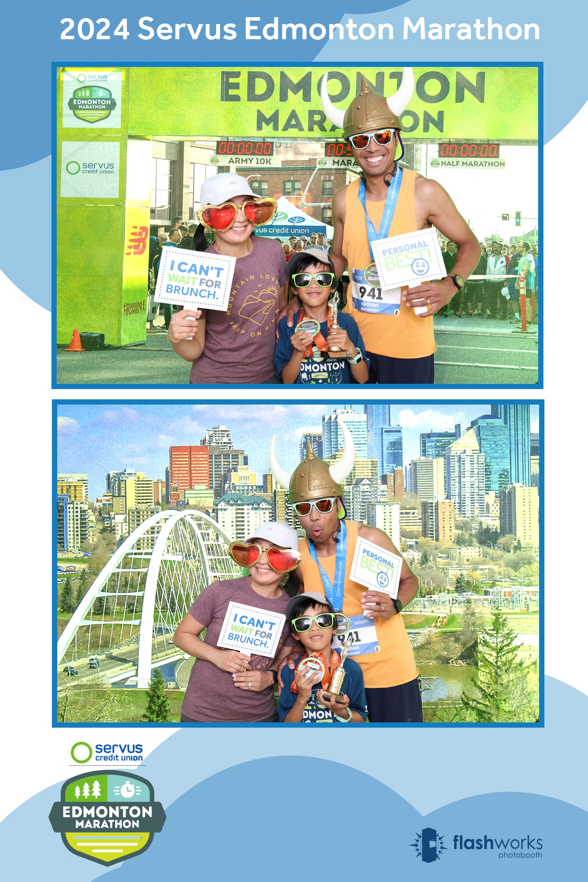 Servus Edmonton Marathon | View more photos from the event at gallery.flashworksphotobooth.com/u/FlashworksPhotoboothInc/Servus-Edmonton-Marathon-0