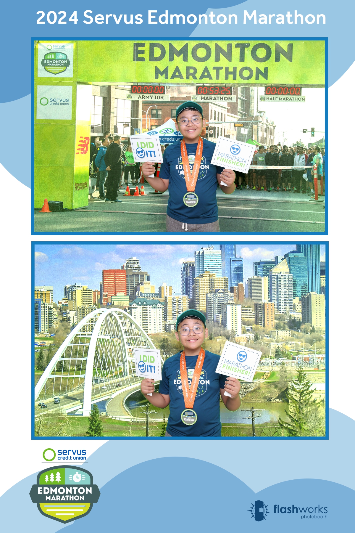 Servus Edmonton Marathon | View more photos from the event at gallery.flashworksphotobooth.com/u/FlashworksPhotoboothInc/Servus-Edmonton-Marathon-0
