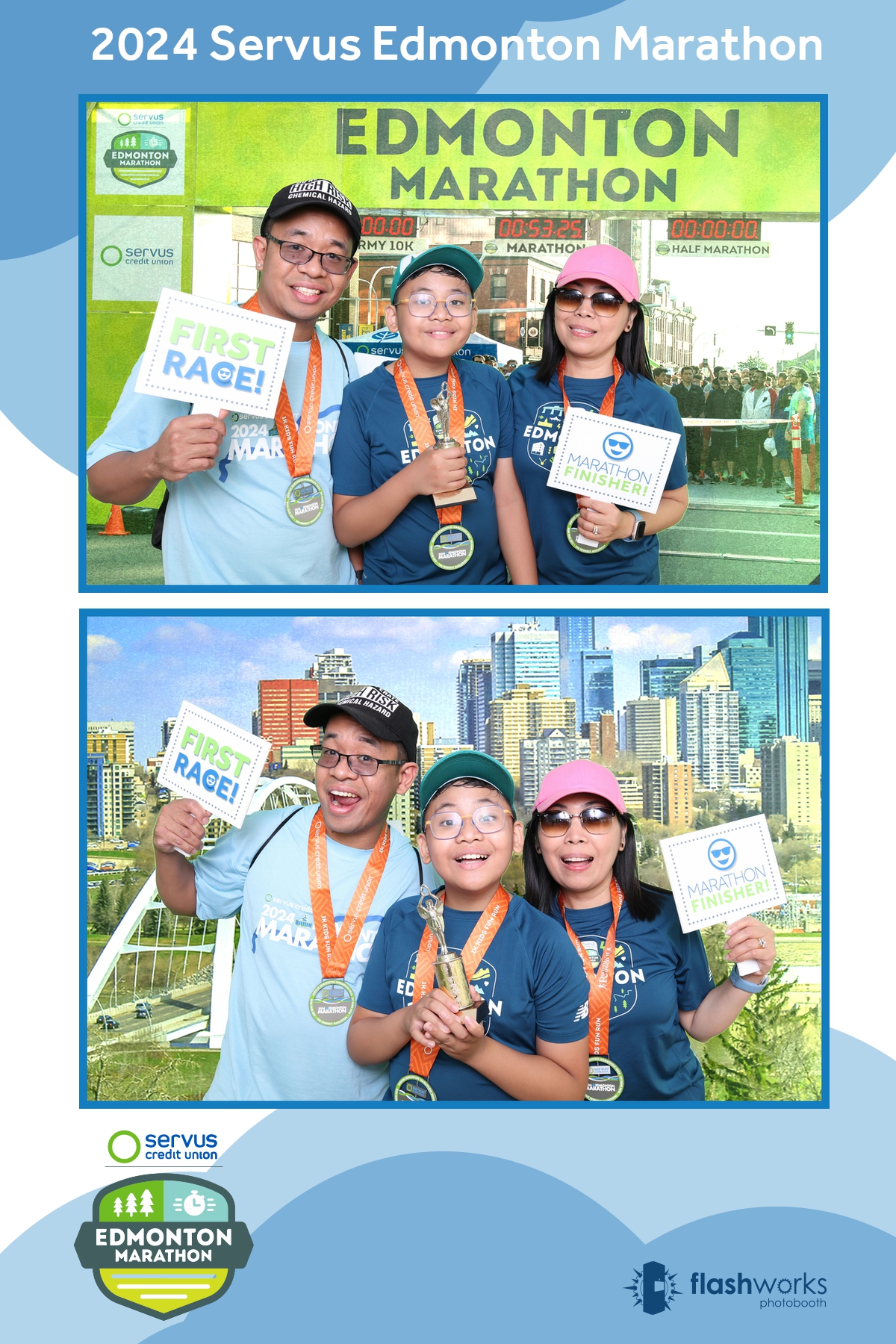 Servus Edmonton Marathon | View more photos from the event at gallery.flashworksphotobooth.com/u/FlashworksPhotoboothInc/Servus-Edmonton-Marathon-0
