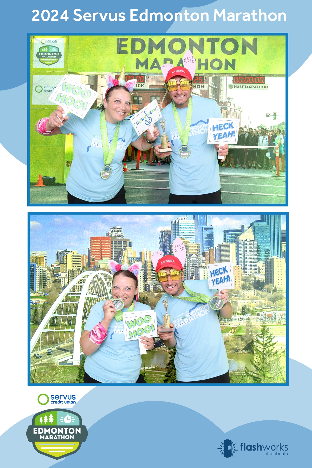 Servus Edmonton Marathon | View more photos from the event at gallery.flashworksphotobooth.com/u/FlashworksPhotoboothInc/Servus-Edmonton-Marathon-0