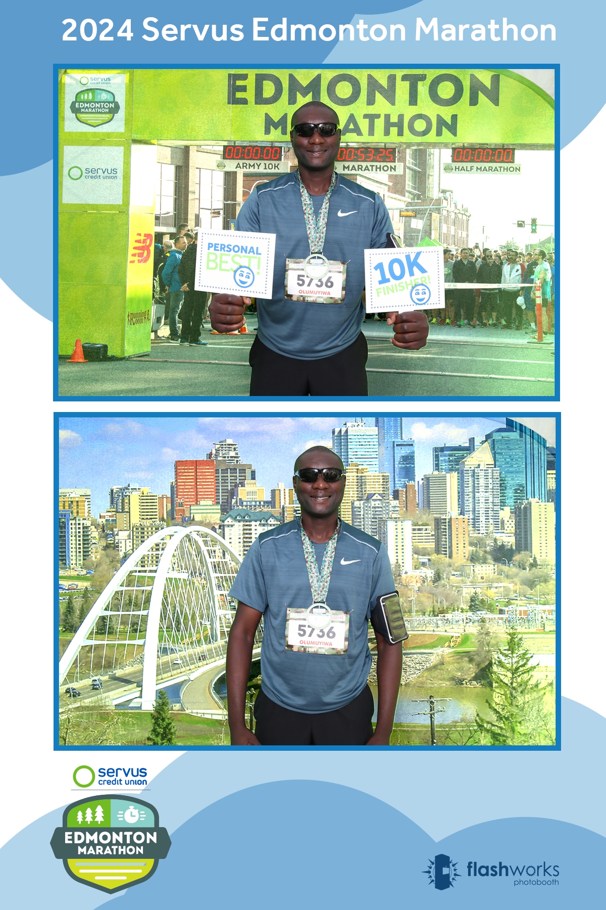 Servus Edmonton Marathon | View more photos from the event at gallery.flashworksphotobooth.com/u/FlashworksPhotoboothInc/Servus-Edmonton-Marathon-0