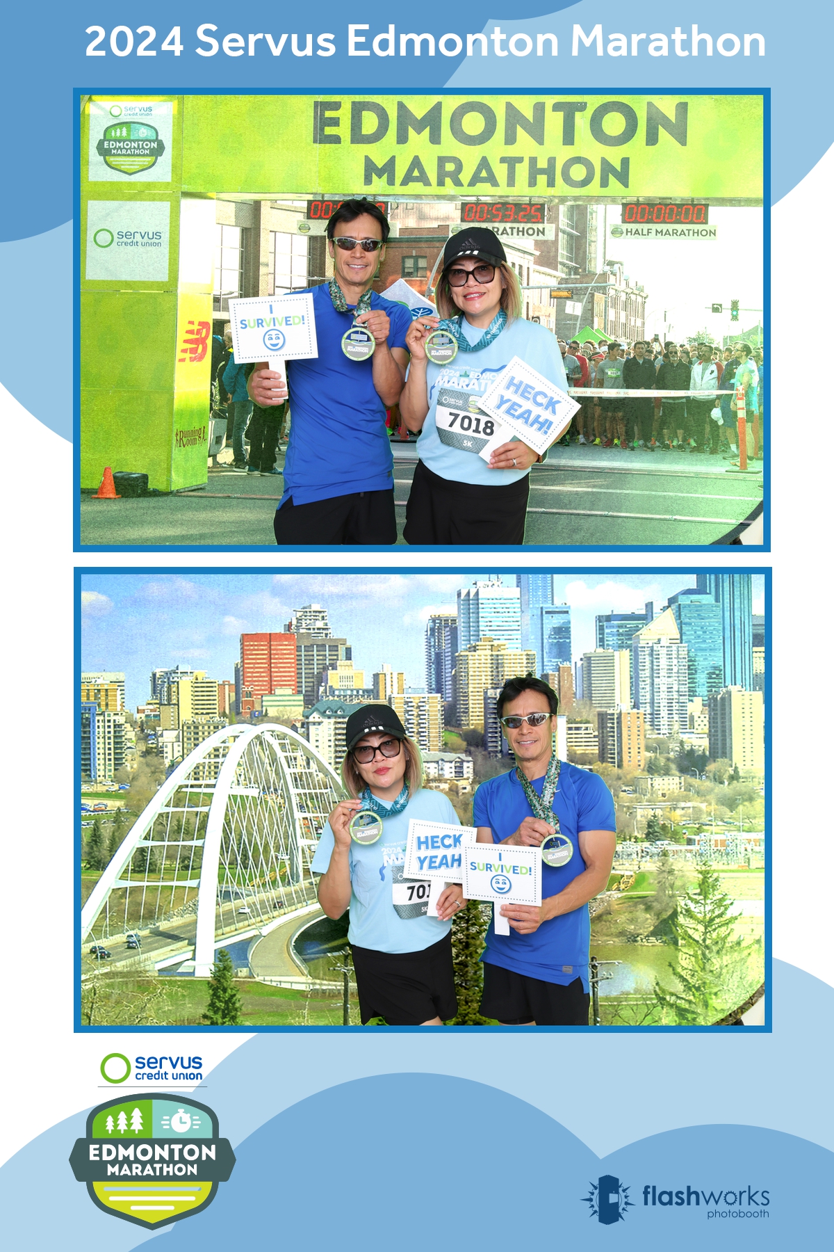 Servus Edmonton Marathon | View more photos from the event at gallery.flashworksphotobooth.com/u/FlashworksPhotoboothInc/Servus-Edmonton-Marathon-0