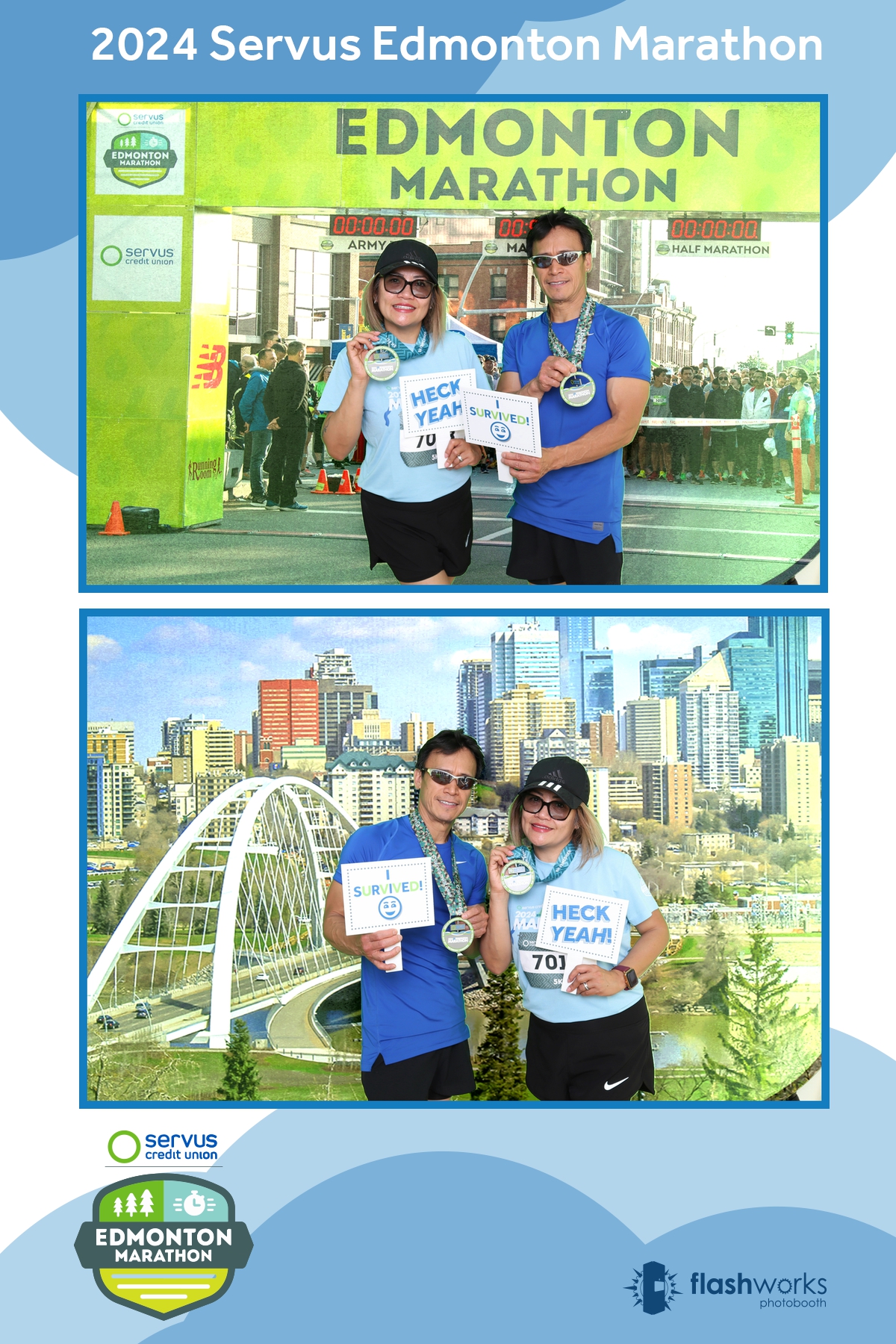 Servus Edmonton Marathon | View more photos from the event at gallery.flashworksphotobooth.com/u/FlashworksPhotoboothInc/Servus-Edmonton-Marathon-0