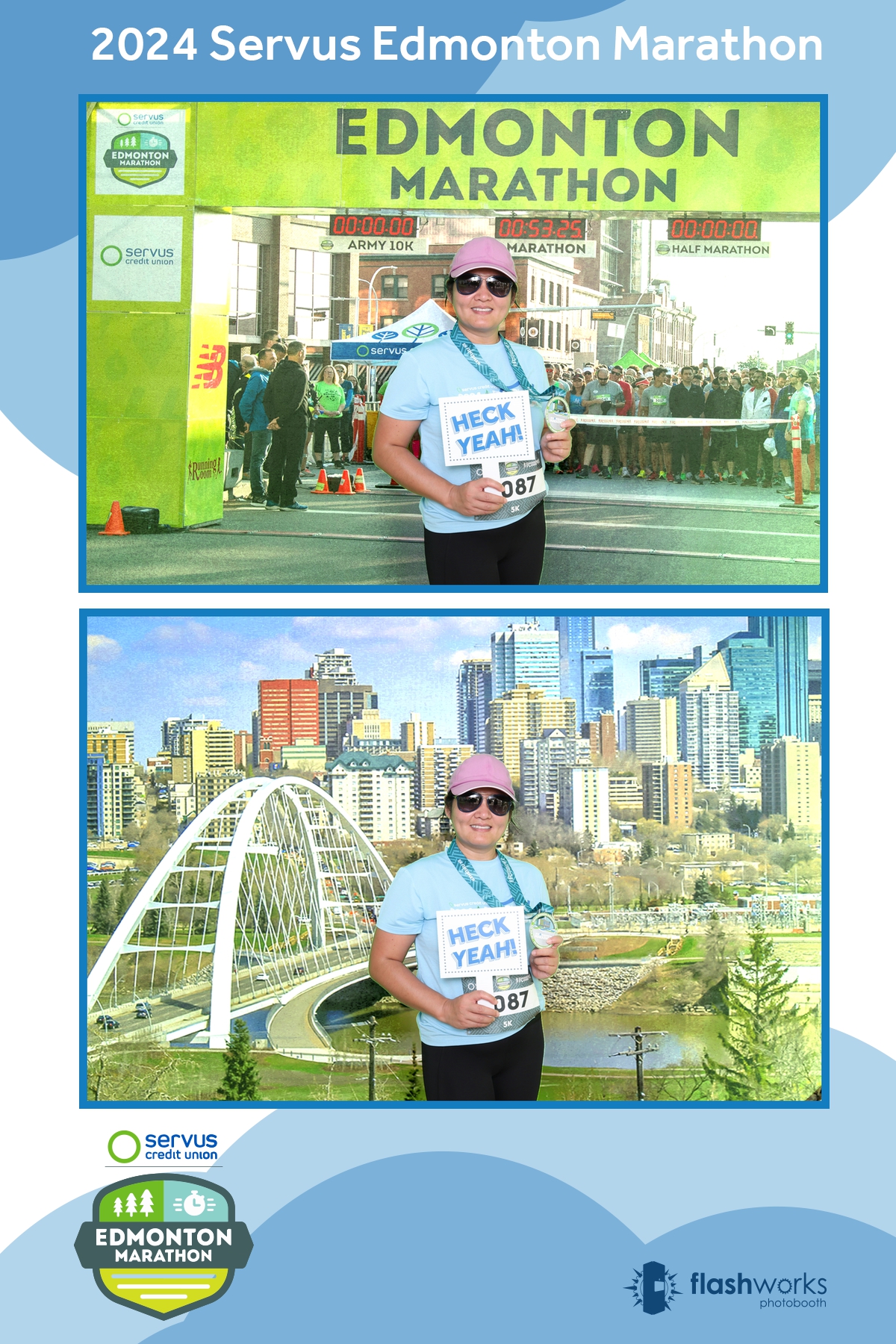 Servus Edmonton Marathon | View more photos from the event at gallery.flashworksphotobooth.com/u/FlashworksPhotoboothInc/Servus-Edmonton-Marathon-0