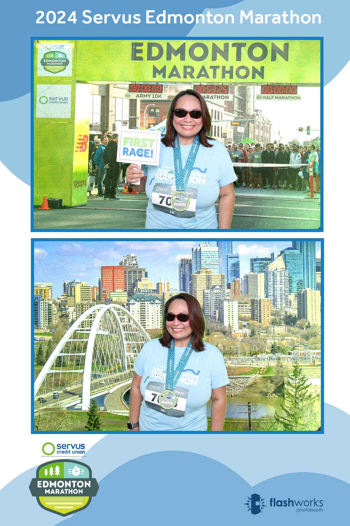 Servus Edmonton Marathon | View more photos from the event at gallery.flashworksphotobooth.com/u/FlashworksPhotoboothInc/Servus-Edmonton-Marathon-0