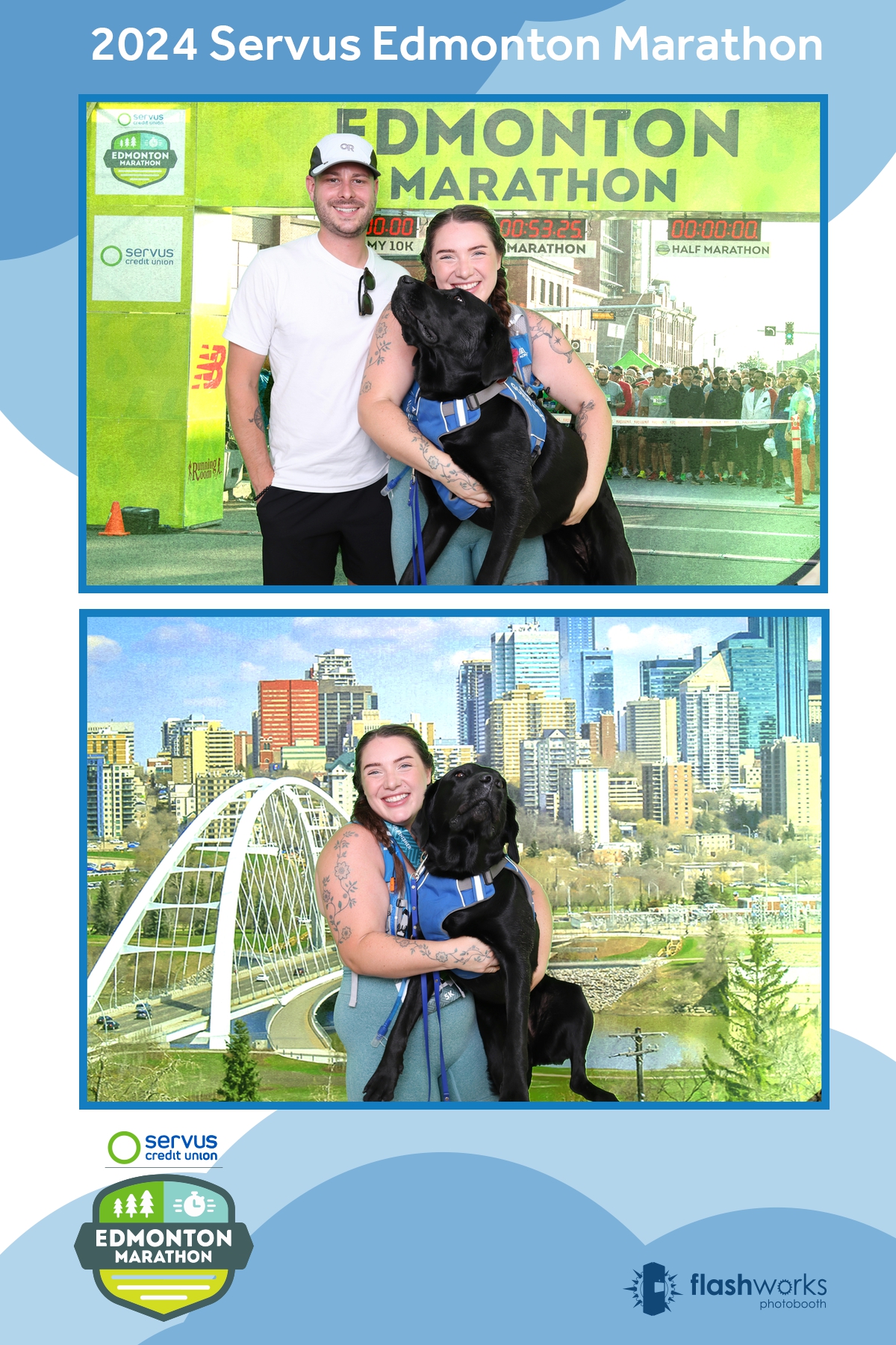 Servus Edmonton Marathon | View more photos from the event at gallery.flashworksphotobooth.com/u/FlashworksPhotoboothInc/Servus-Edmonton-Marathon-0