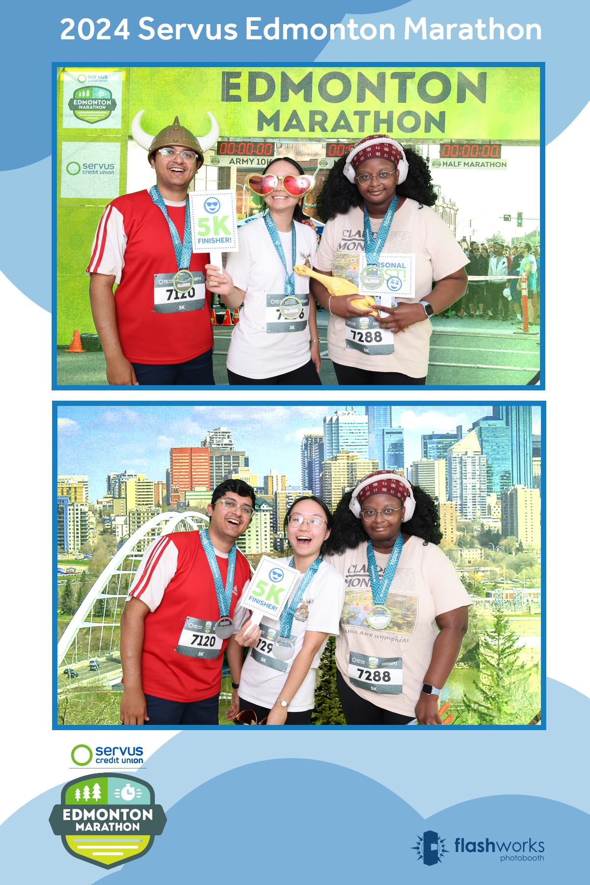 Servus Edmonton Marathon | View more photos from the event at gallery.flashworksphotobooth.com/u/FlashworksPhotoboothInc/Servus-Edmonton-Marathon-0