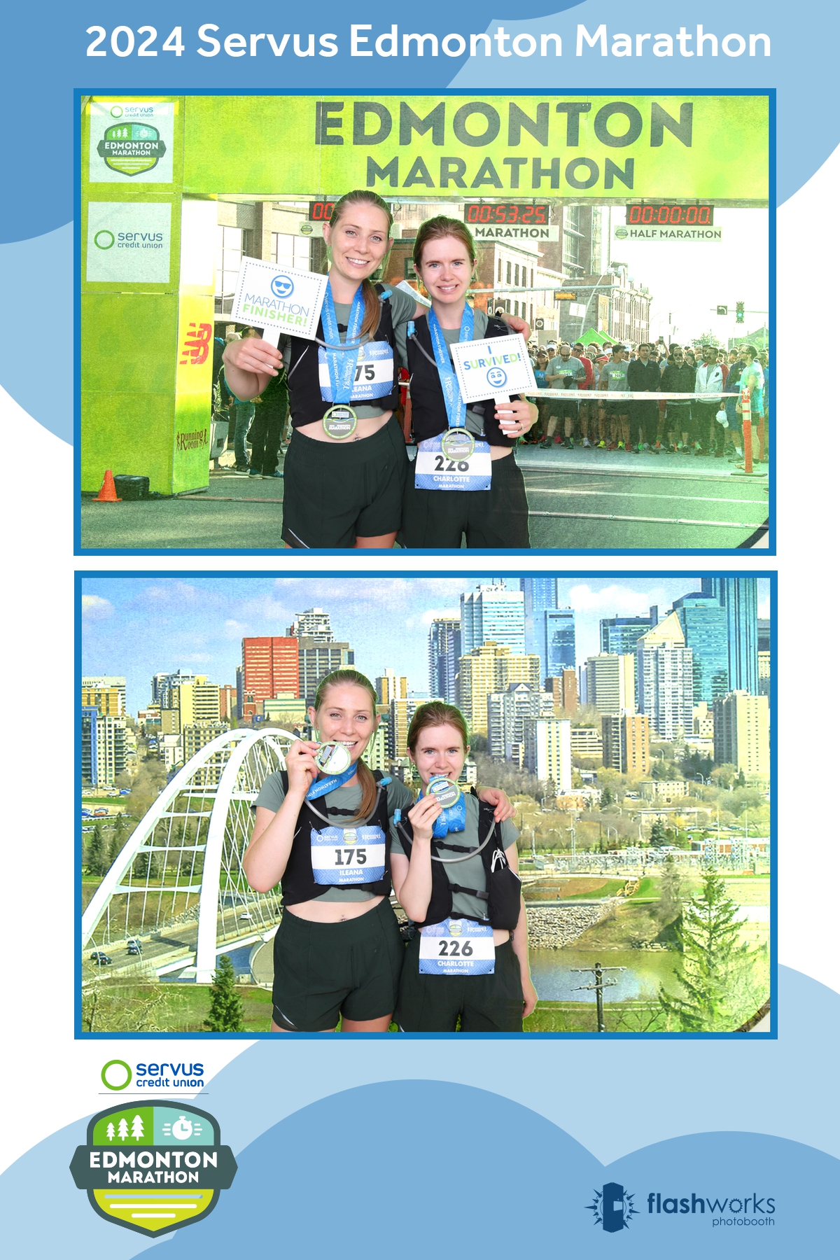 Servus Edmonton Marathon | View more photos from the event at gallery.flashworksphotobooth.com/u/FlashworksPhotoboothInc/Servus-Edmonton-Marathon-0