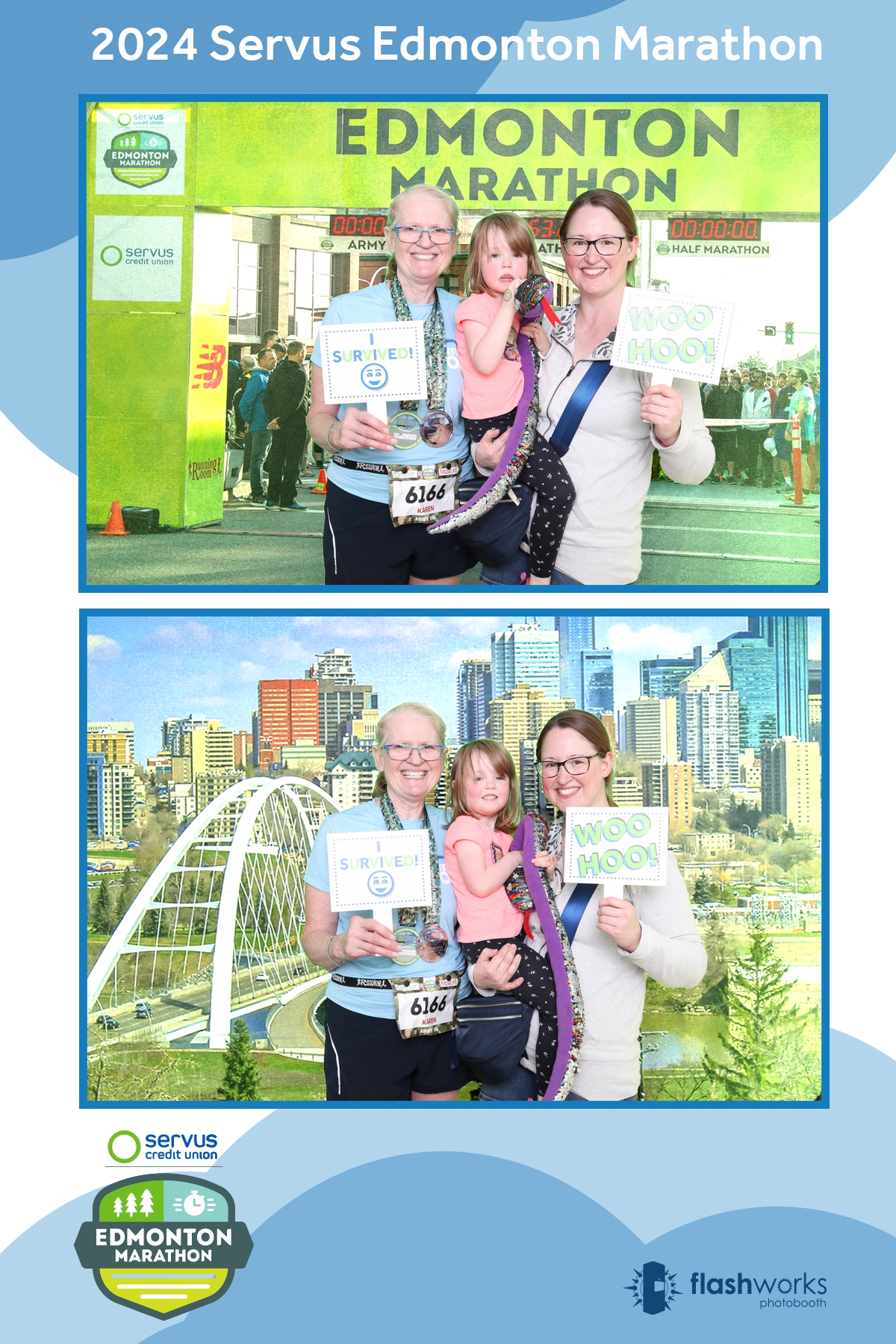Servus Edmonton Marathon | View more photos from the event at gallery.flashworksphotobooth.com/u/FlashworksPhotoboothInc/Servus-Edmonton-Marathon-0