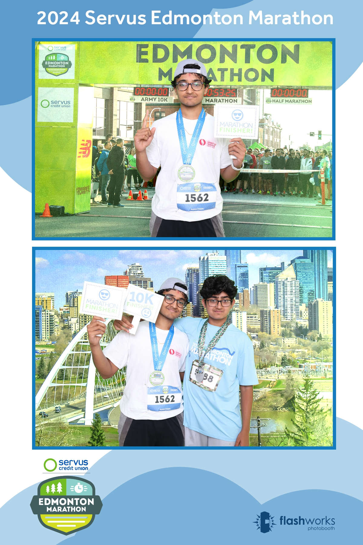 Servus Edmonton Marathon | View more photos from the event at gallery.flashworksphotobooth.com/u/FlashworksPhotoboothInc/Servus-Edmonton-Marathon-0