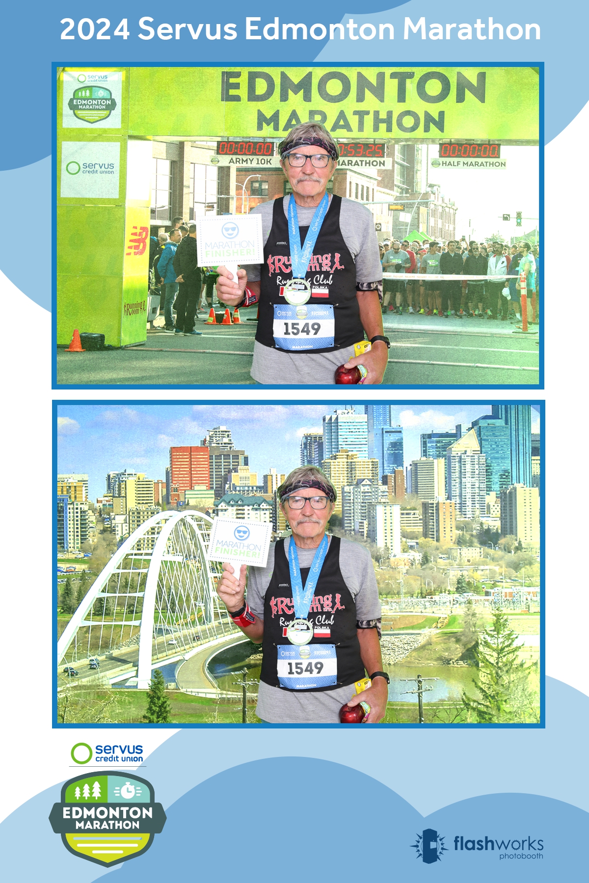 Servus Edmonton Marathon | View more photos from the event at gallery.flashworksphotobooth.com/u/FlashworksPhotoboothInc/Servus-Edmonton-Marathon-0