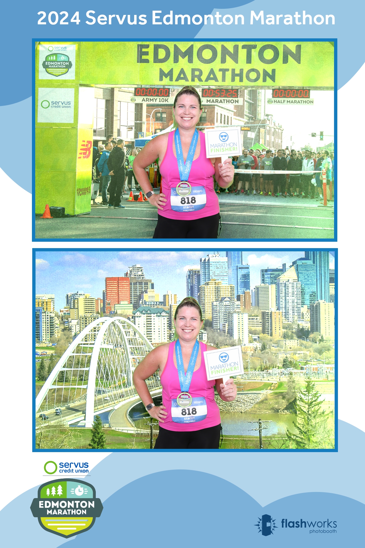 Servus Edmonton Marathon | View more photos from the event at gallery.flashworksphotobooth.com/u/FlashworksPhotoboothInc/Servus-Edmonton-Marathon-0
