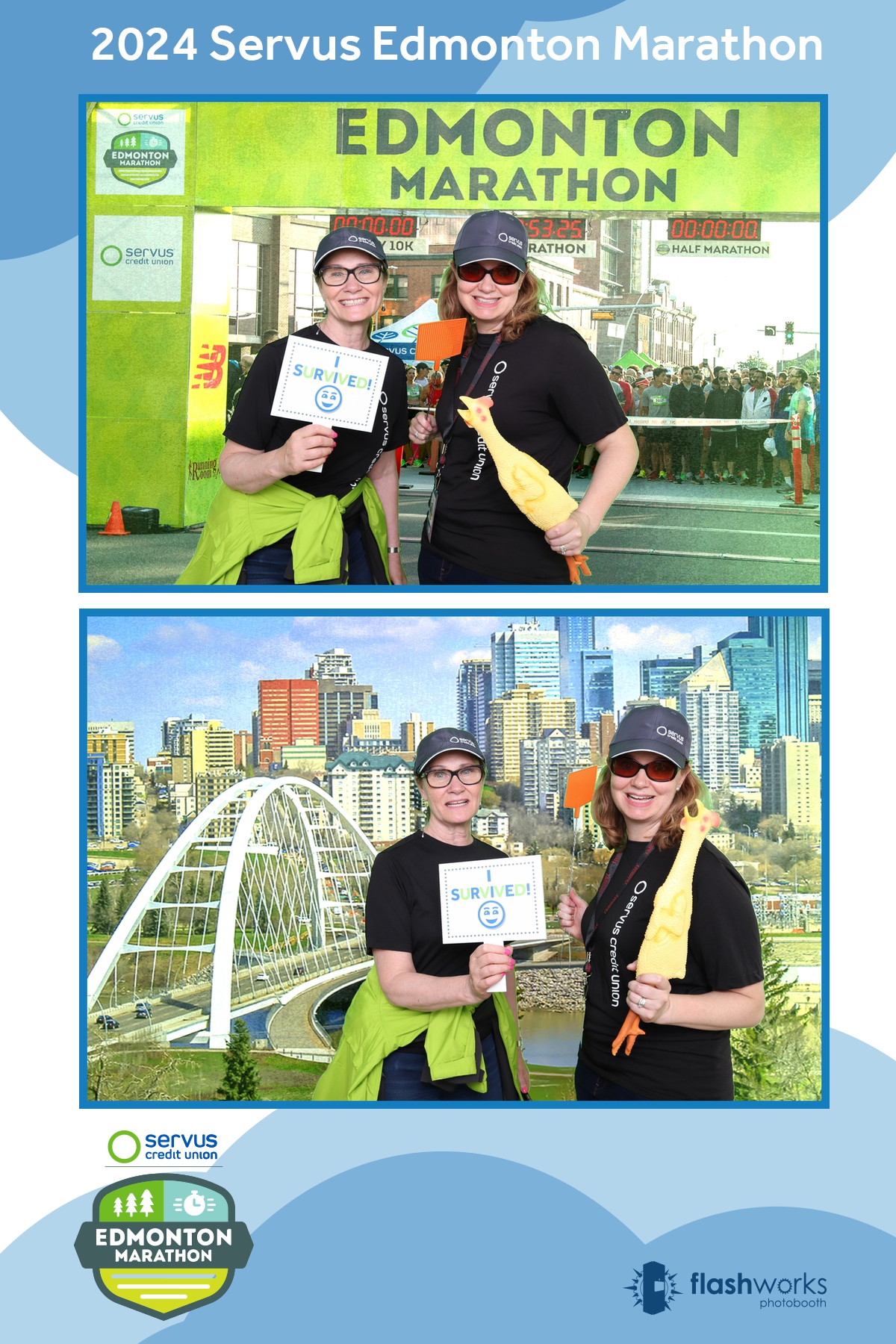 Servus Edmonton Marathon | View more photos from the event at gallery.flashworksphotobooth.com/u/FlashworksPhotoboothInc/Servus-Edmonton-Marathon-0